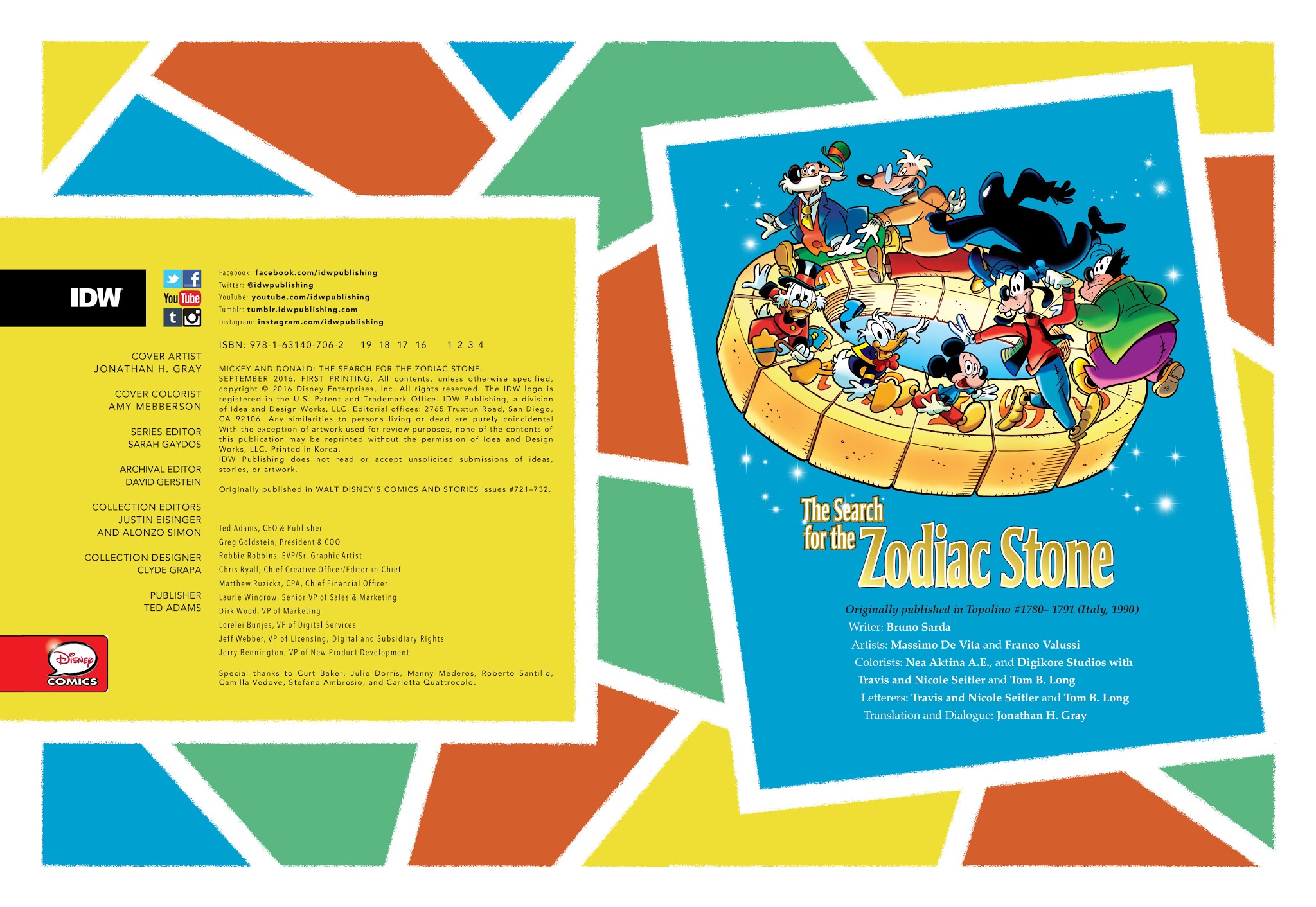 Read online Mickey and Donald: The Search For the Zodiac Stone comic -  Issue # TPB - 3