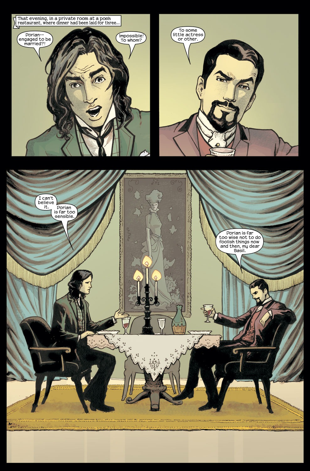 Read online Marvel Illustrated: The Picture of Dorian Gray comic -  Issue #2 - 3