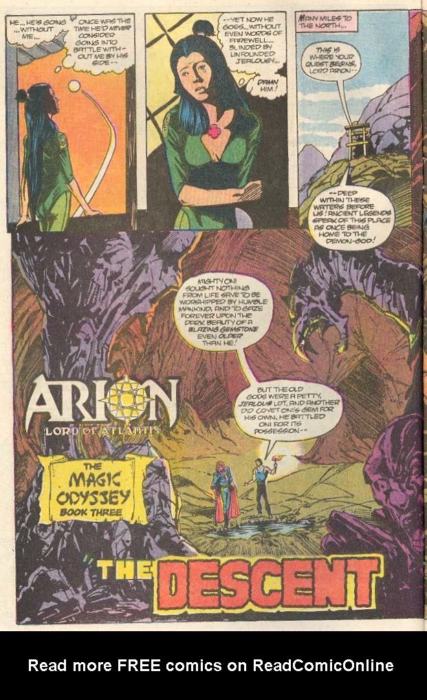 Read online Arion, Lord of Atlantis comic -  Issue #32 - 3