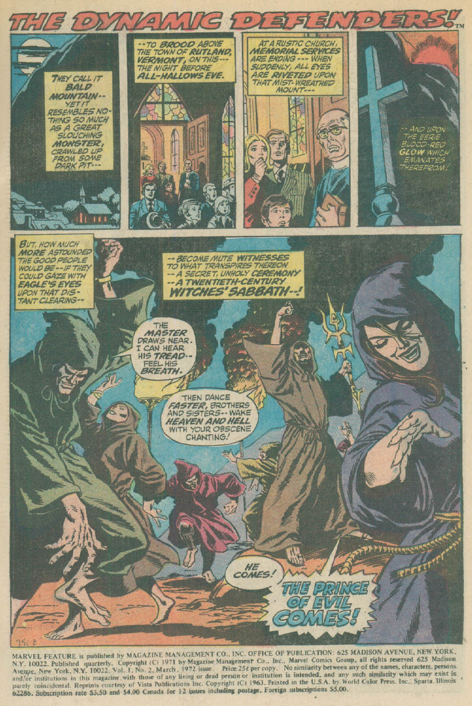 Read online Marvel Feature (1971) comic -  Issue #2 - 2