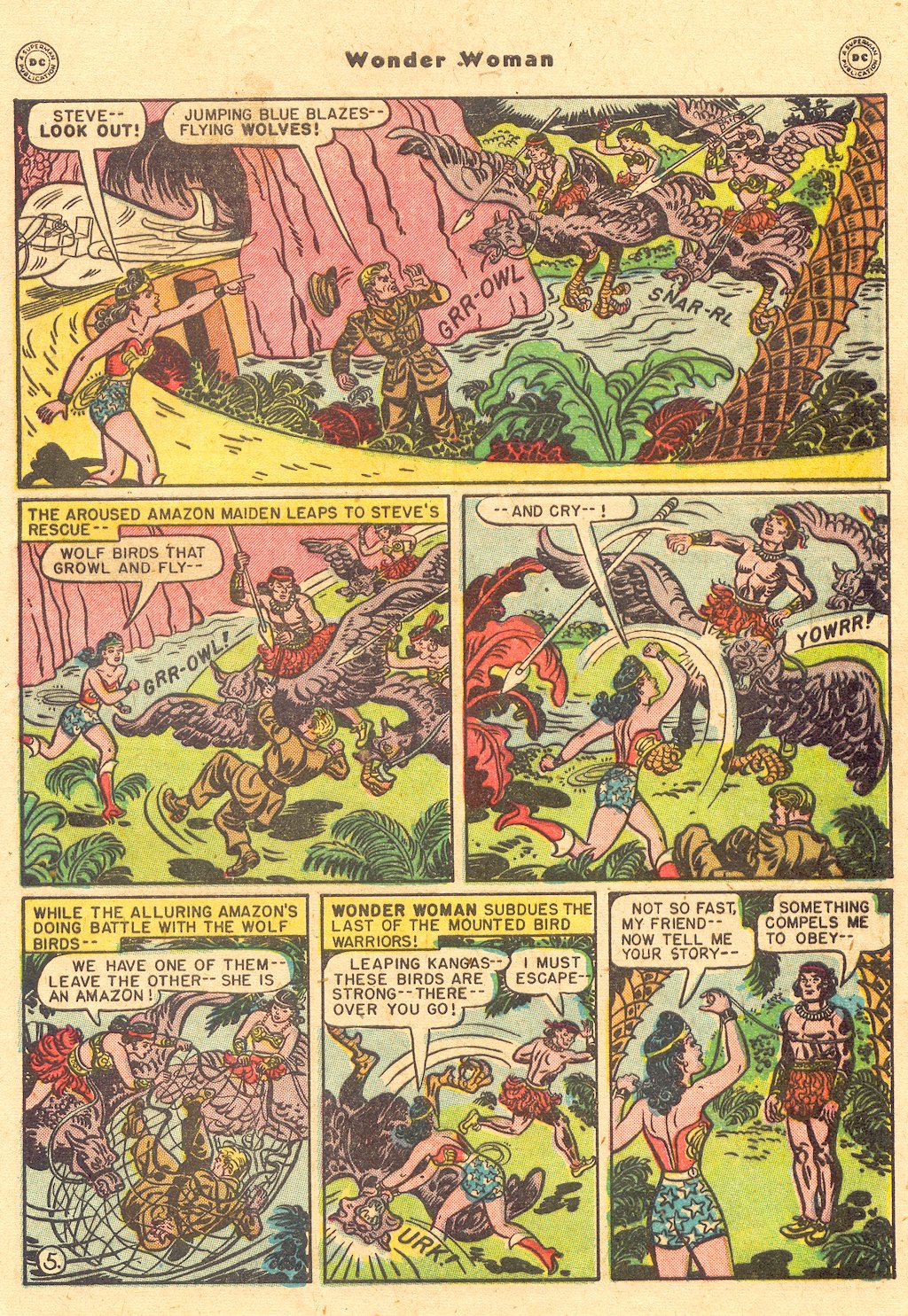 Read online Wonder Woman (1942) comic -  Issue #36 - 41