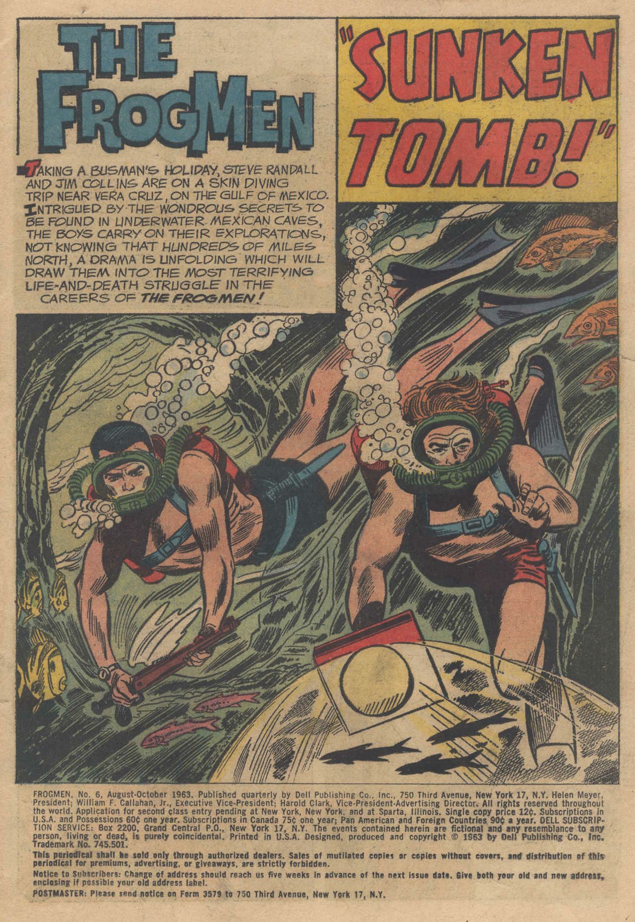 Read online The Frogmen comic -  Issue #6 - 3