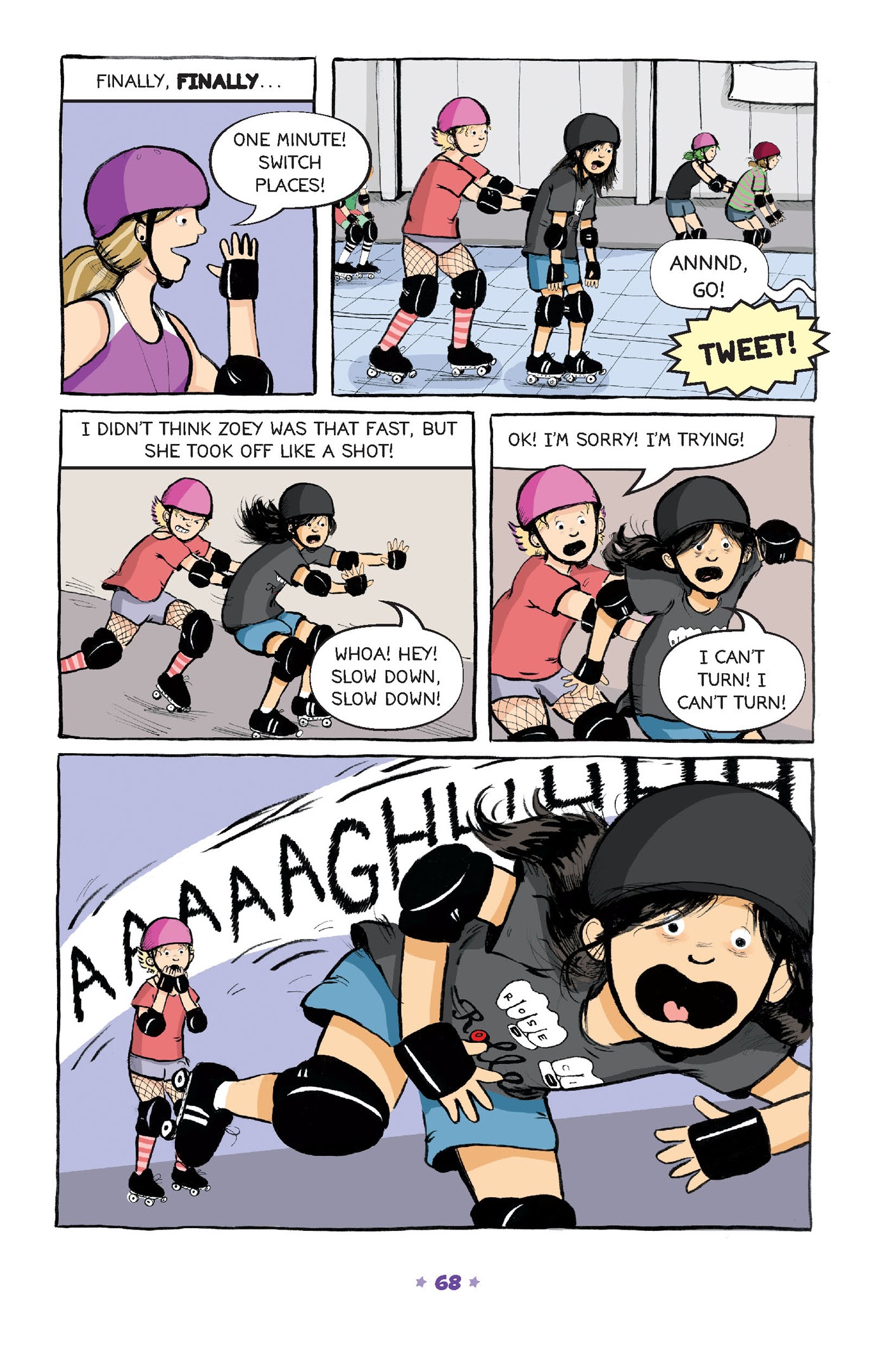 Read online Roller Girl comic -  Issue # TPB (Part 1) - 65