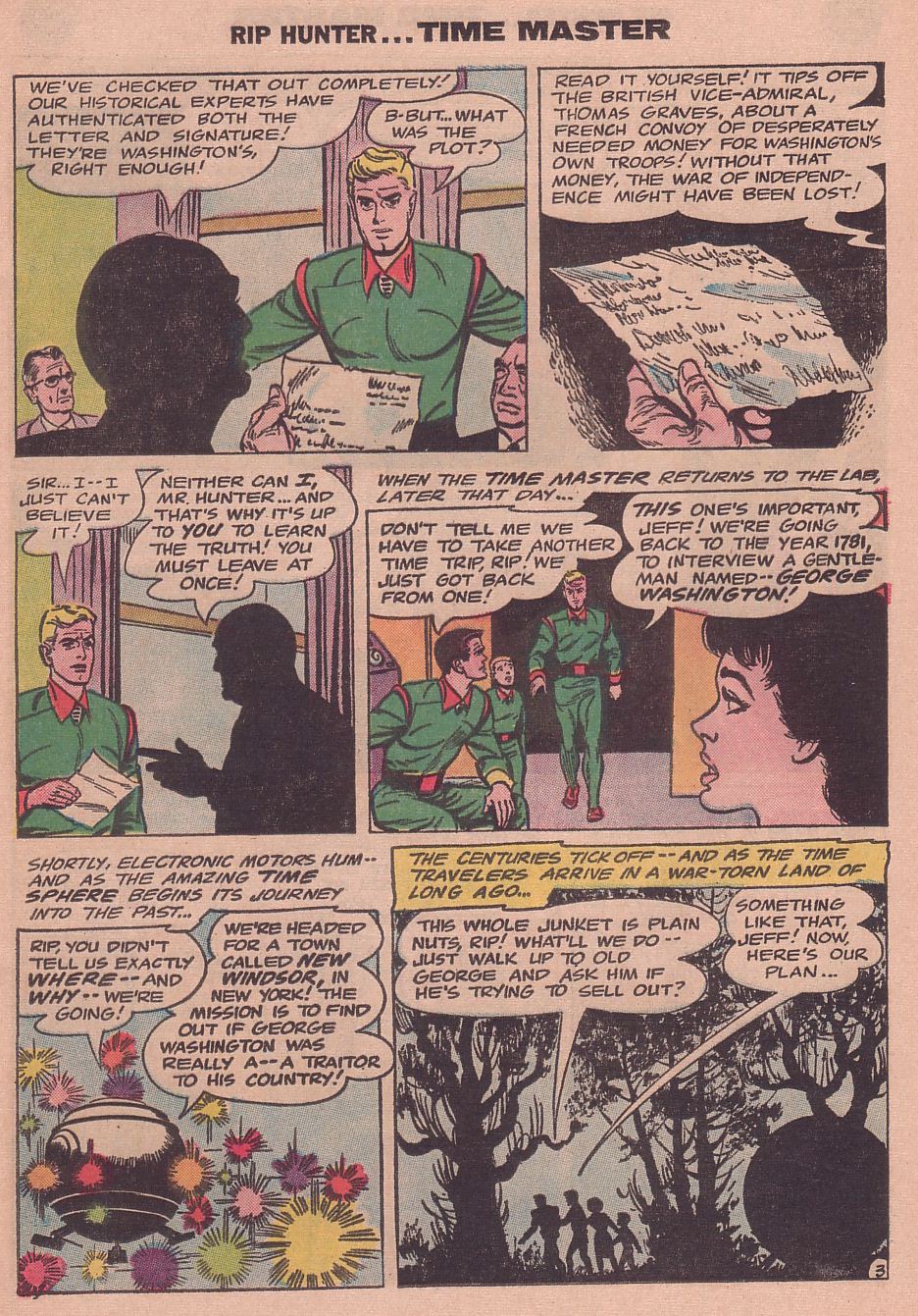 Read online Rip Hunter...Time Master comic -  Issue #23 - 5