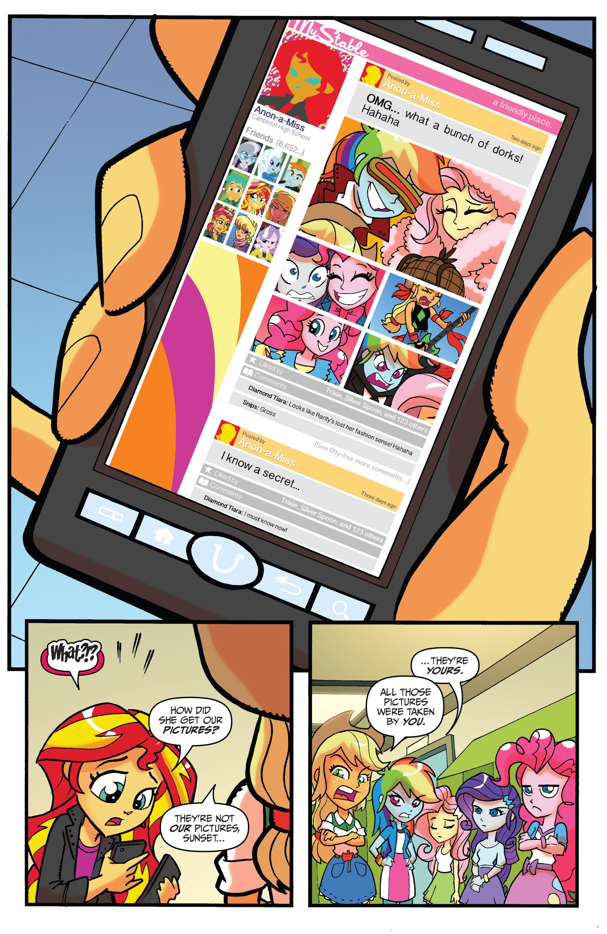 Read online My Little Pony: Equestria Girls Holiday Special 2014 comic -  Issue # Full - 28