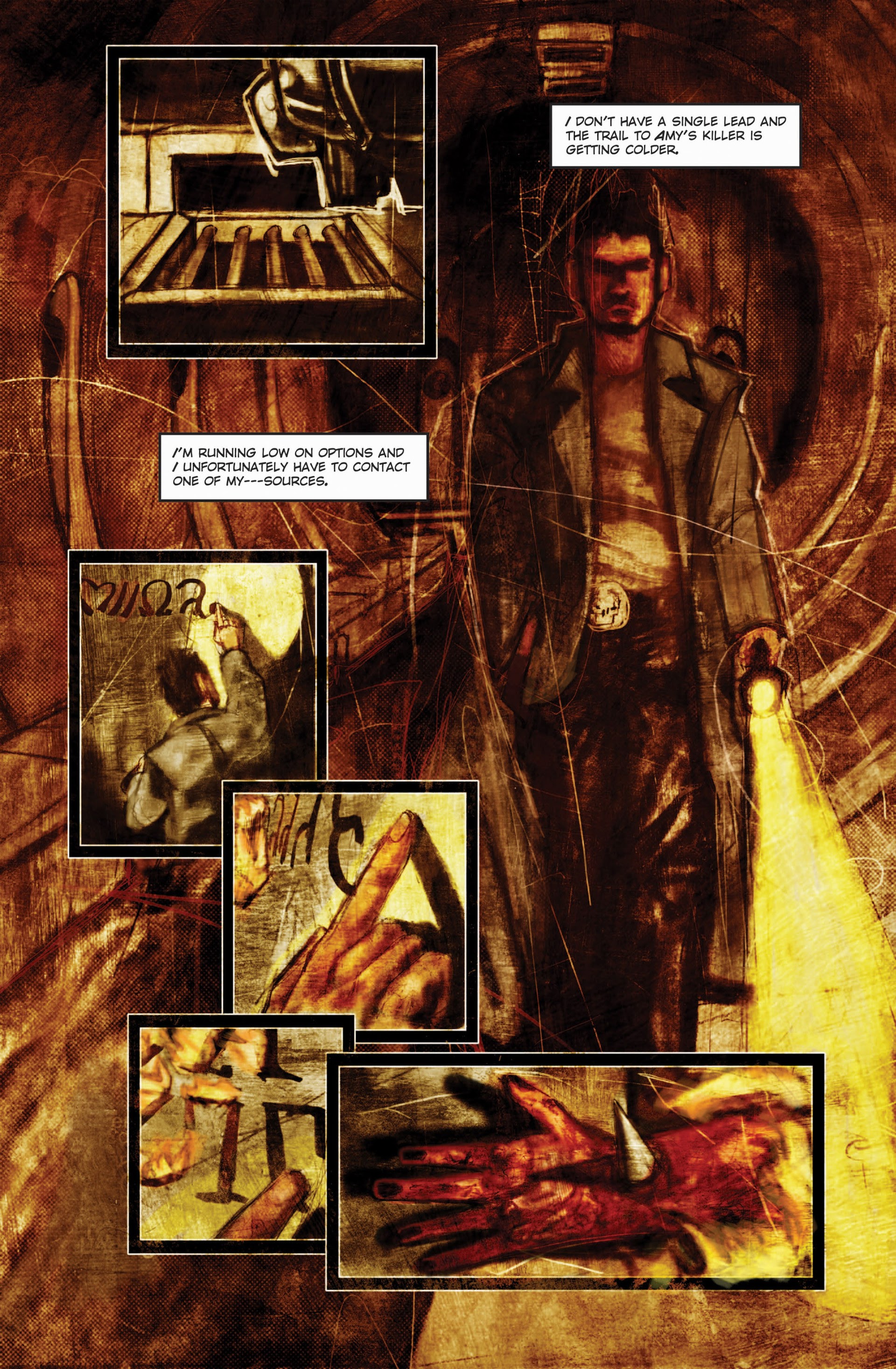 Read online Trenchcoats, Cigarettes and Shotguns comic -  Issue #1 - 14