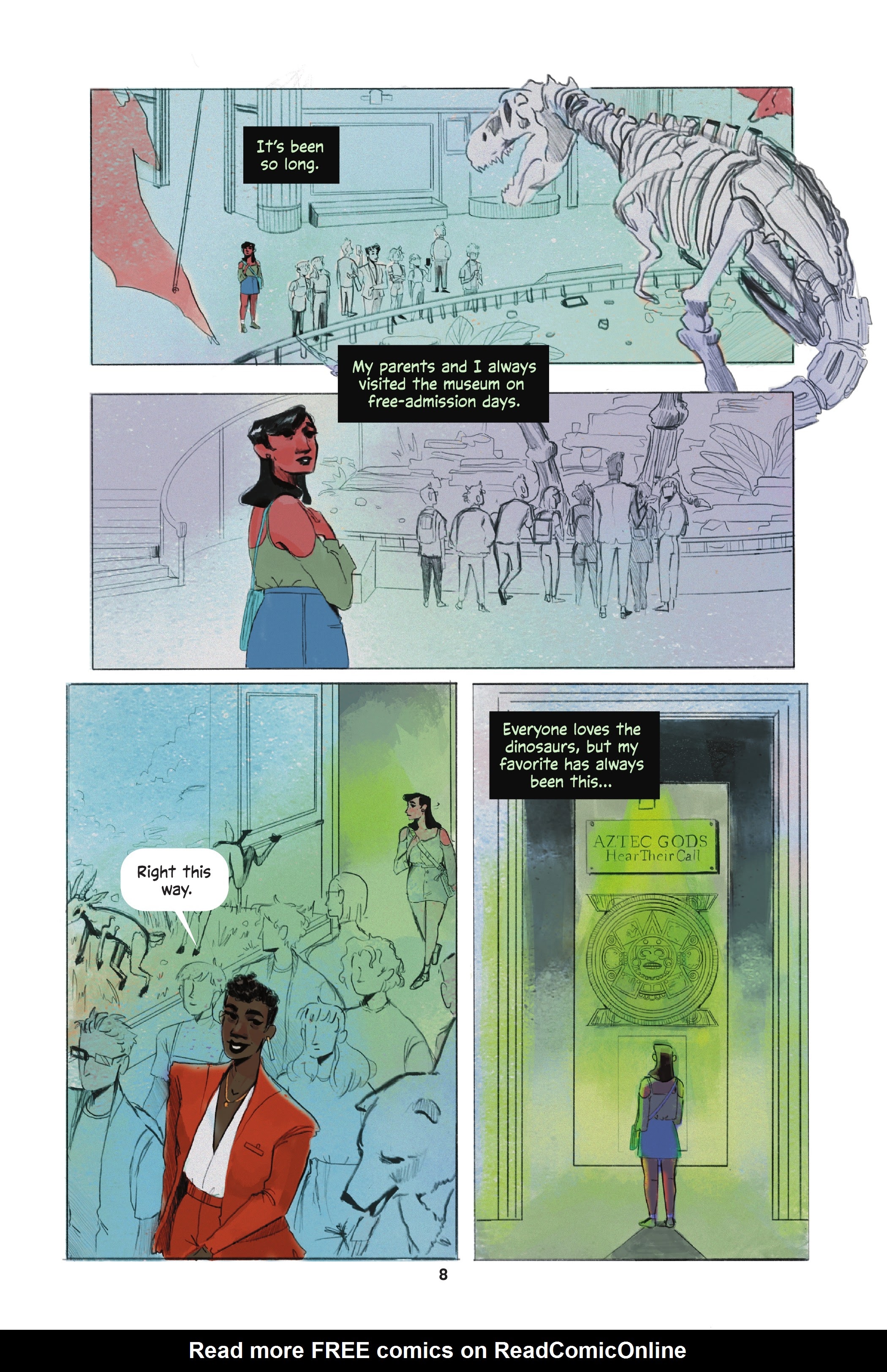 Read online Unearthed: A Jessica Cruz Story comic -  Issue # TPB (Part 1) - 7
