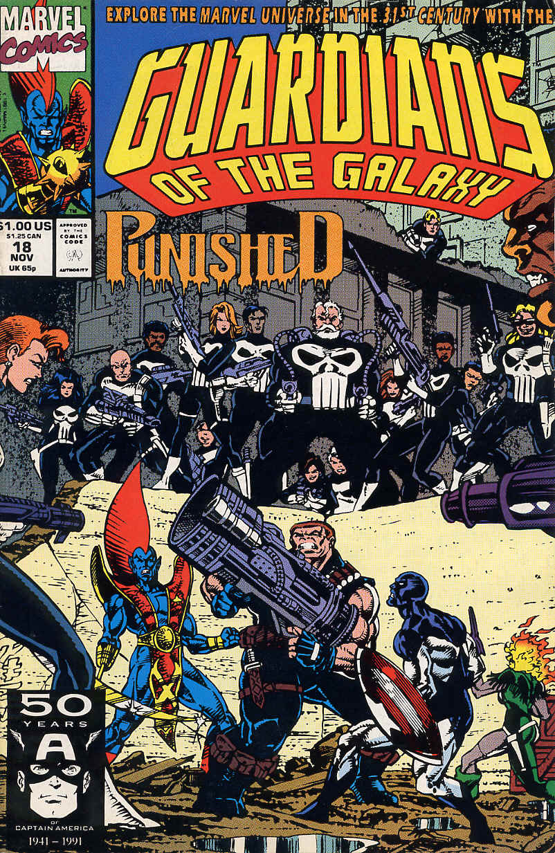 Read online Guardians of the Galaxy (1990) comic -  Issue #18 - 1
