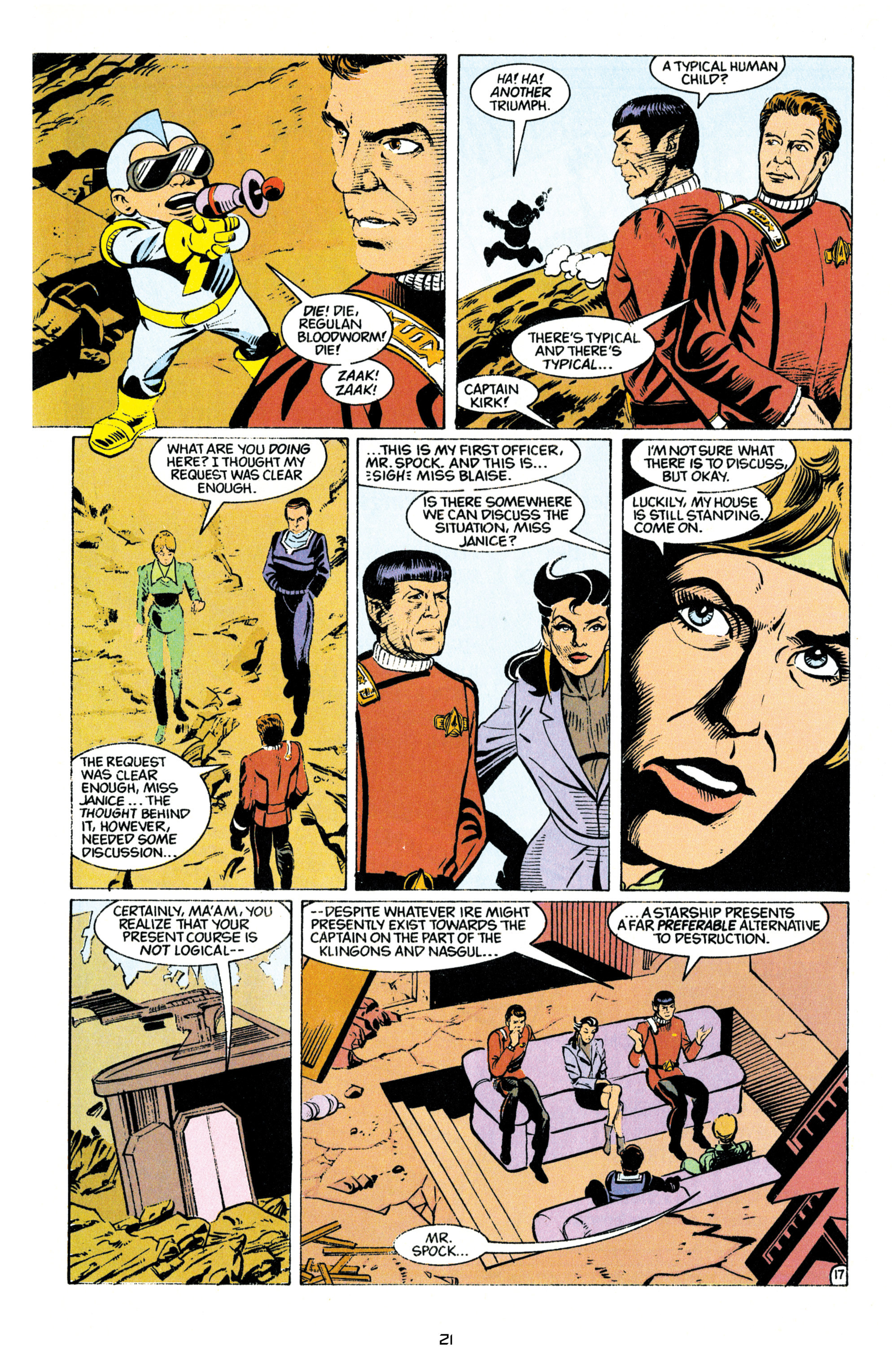 Read online Star Trek Archives comic -  Issue # TPB 5 - 21