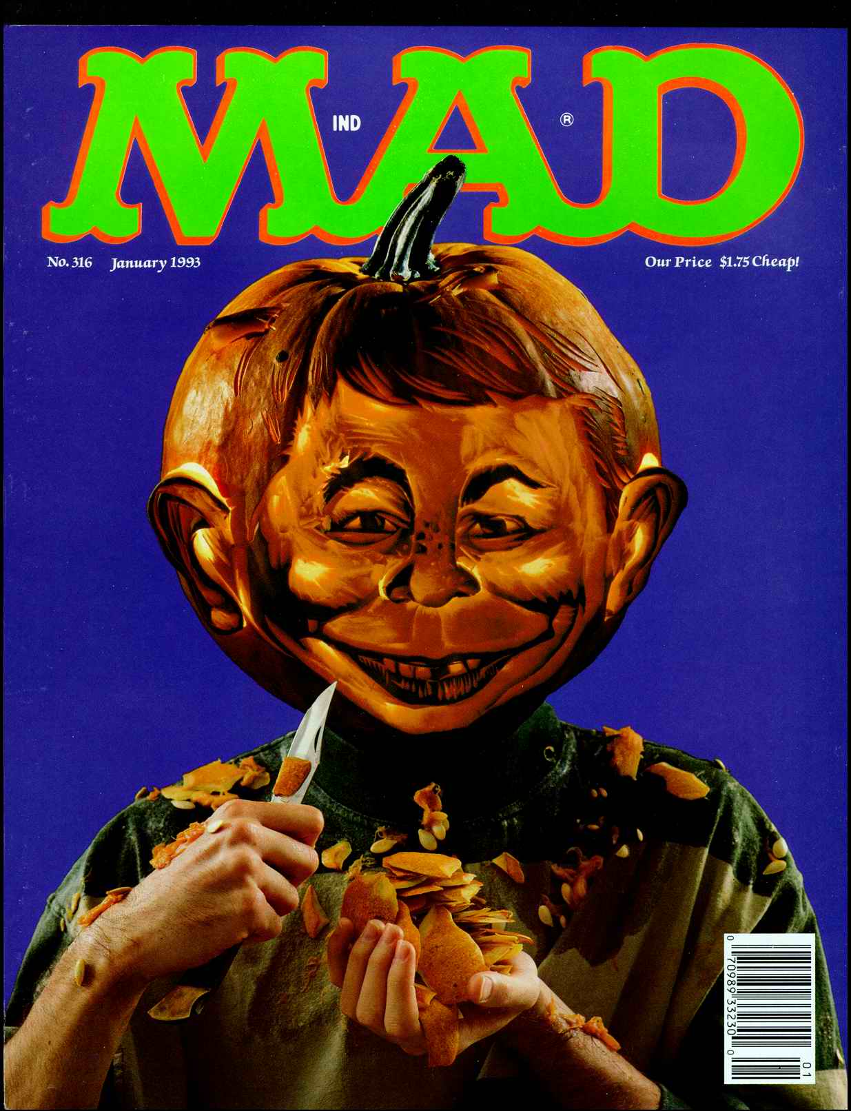 Read online MAD comic -  Issue #316 - 1