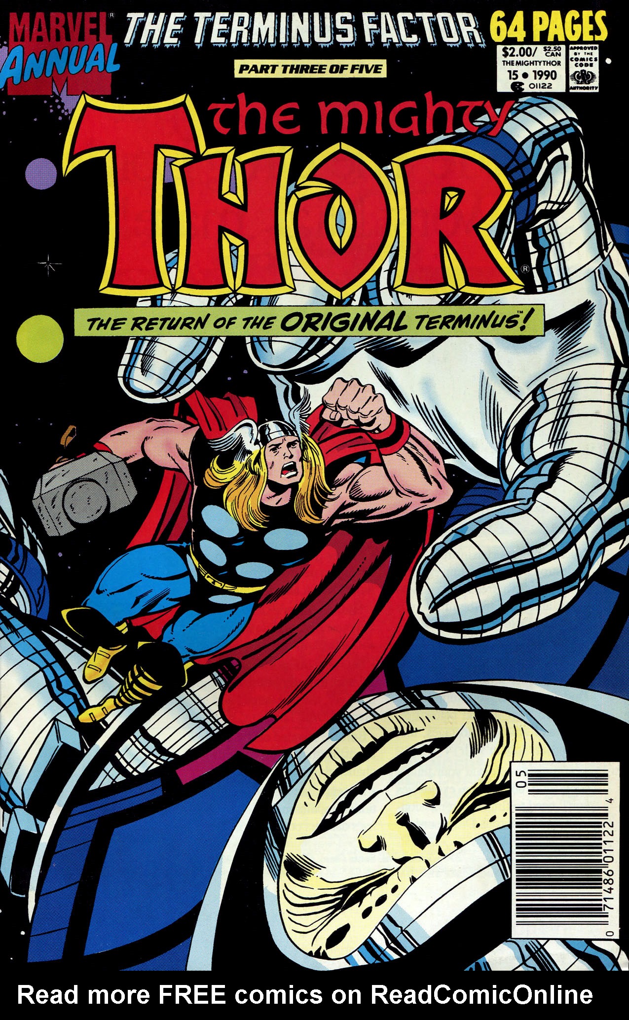 Read online Thor (1966) comic -  Issue # _Annual 15 - 1