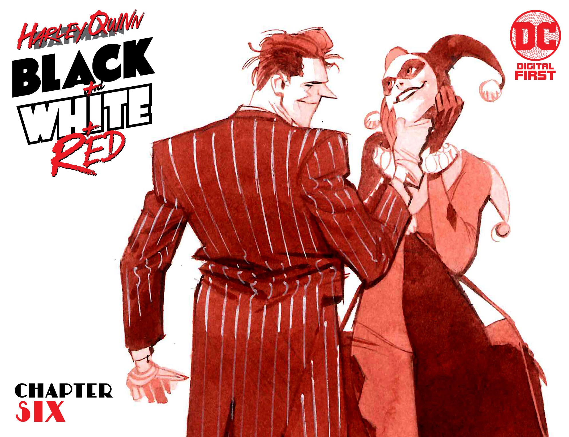 Read online Harley Quinn Black   White   Red comic -  Issue #6 - 1