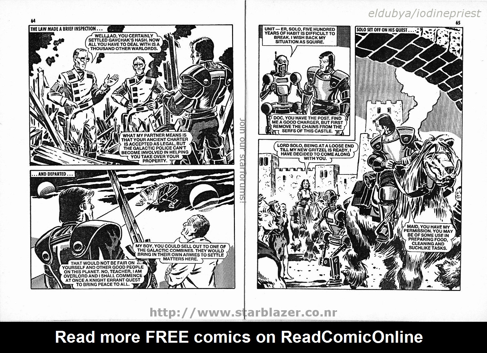 Read online Starblazer comic -  Issue #202 - 34