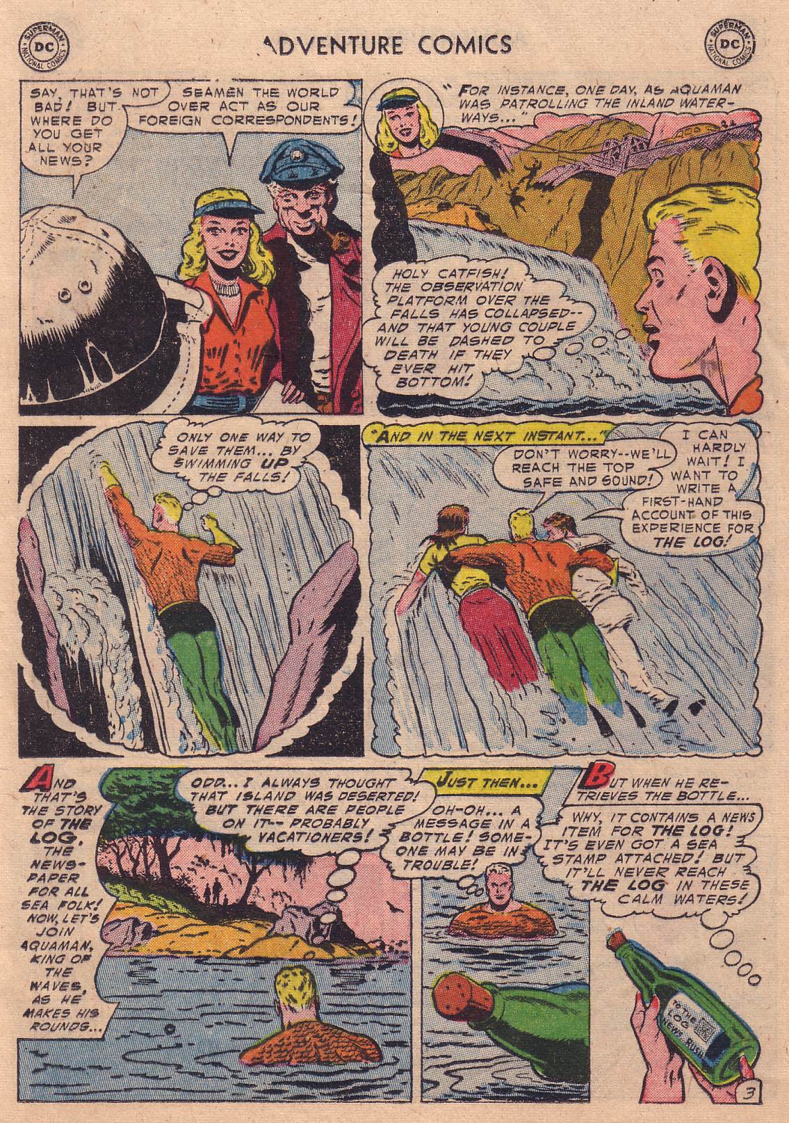 Read online Adventure Comics (1938) comic -  Issue #210 - 17
