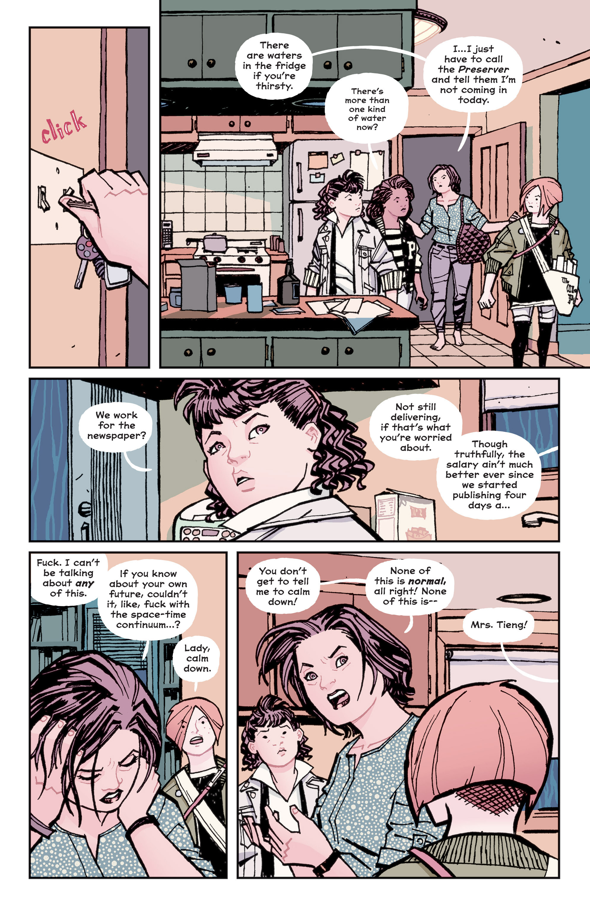 Read online Paper Girls comic -  Issue #6 - 14