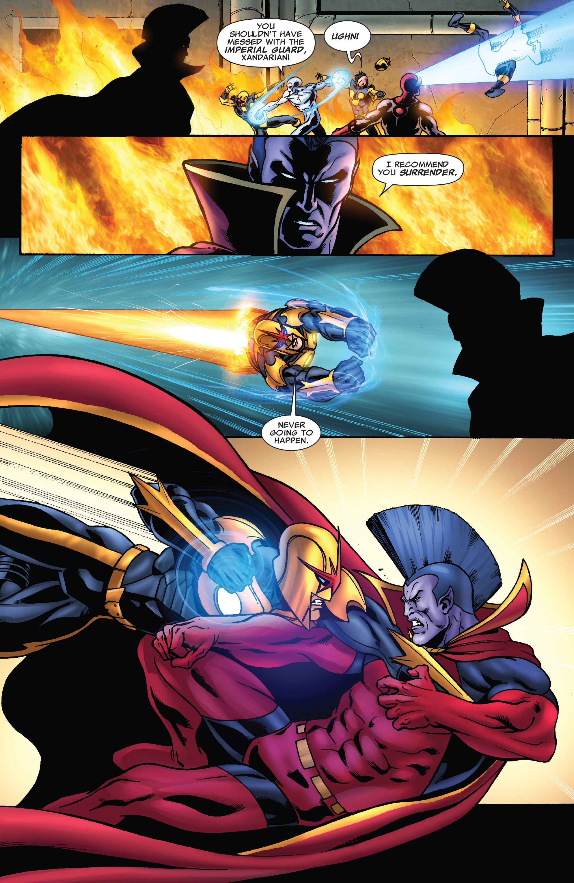 Read online Nova (2007) comic -  Issue #24 - 16