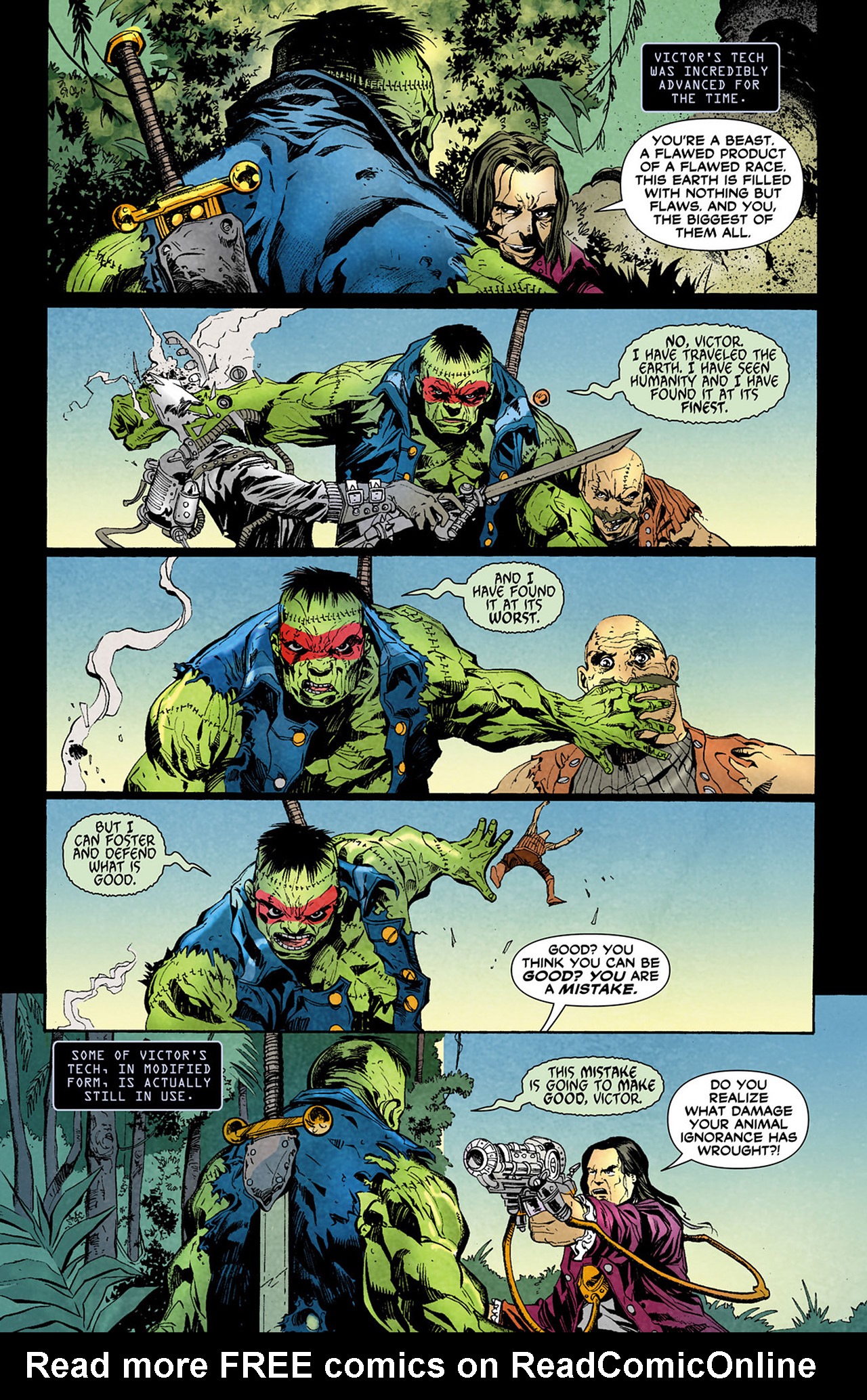 Read online Frankenstein, Agent of S.H.A.D.E. comic -  Issue #0 - 15