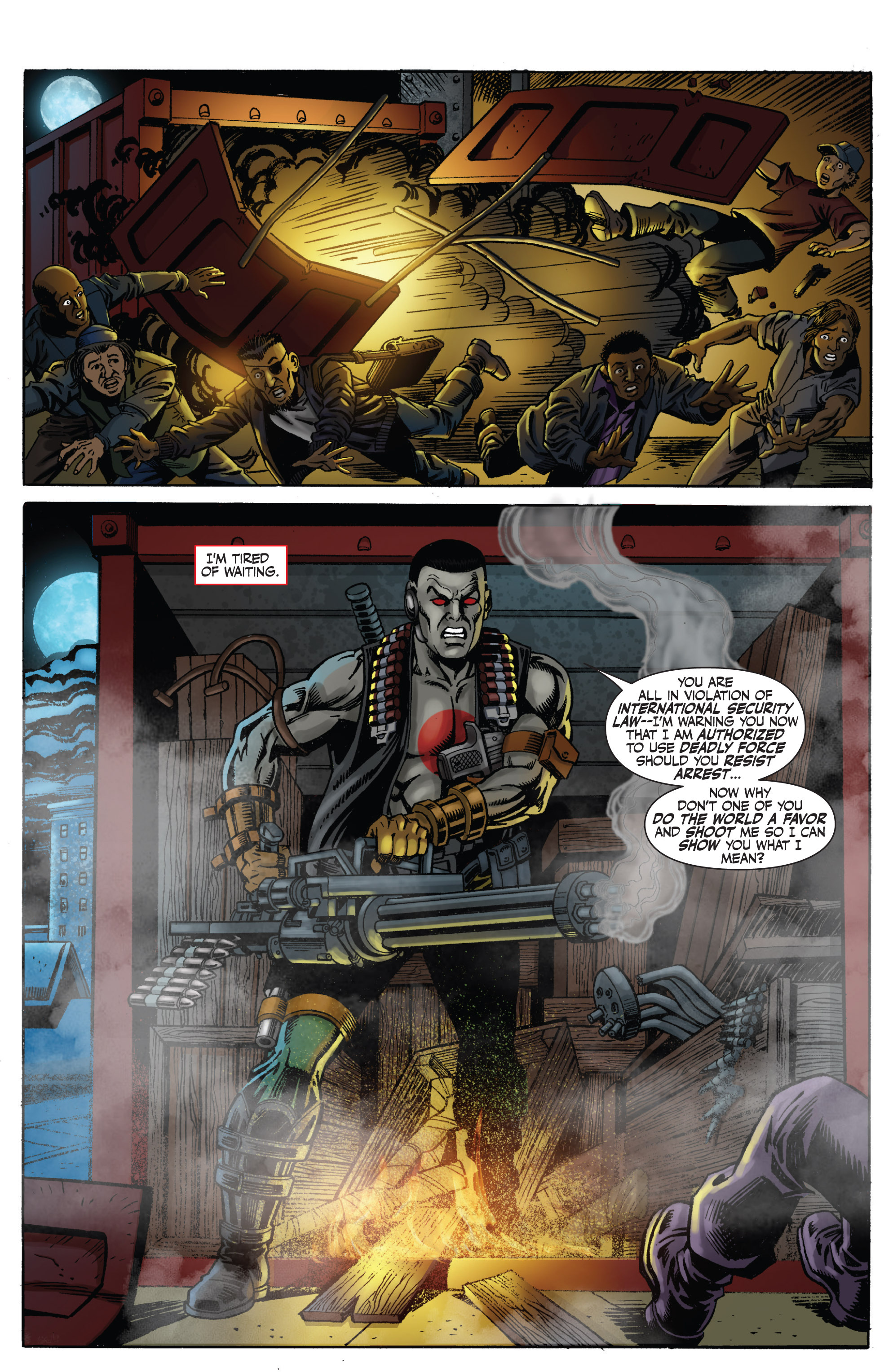 Read online Valiant Masters Bloodshot: Blood of the Machine comic -  Issue # TPB (Part 2) - 89