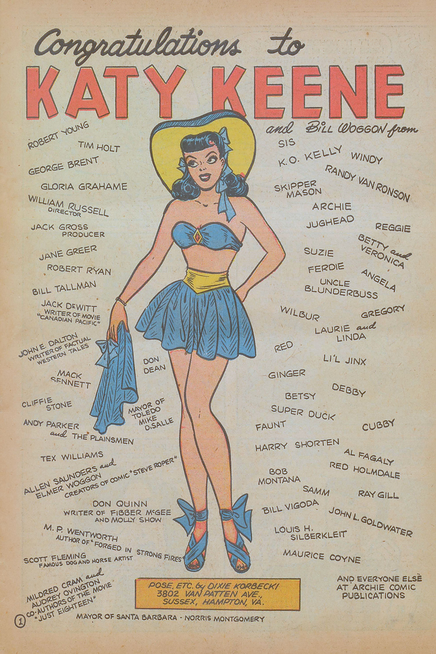 Read online Katy Keene (1949) comic -  Issue #1 - 3