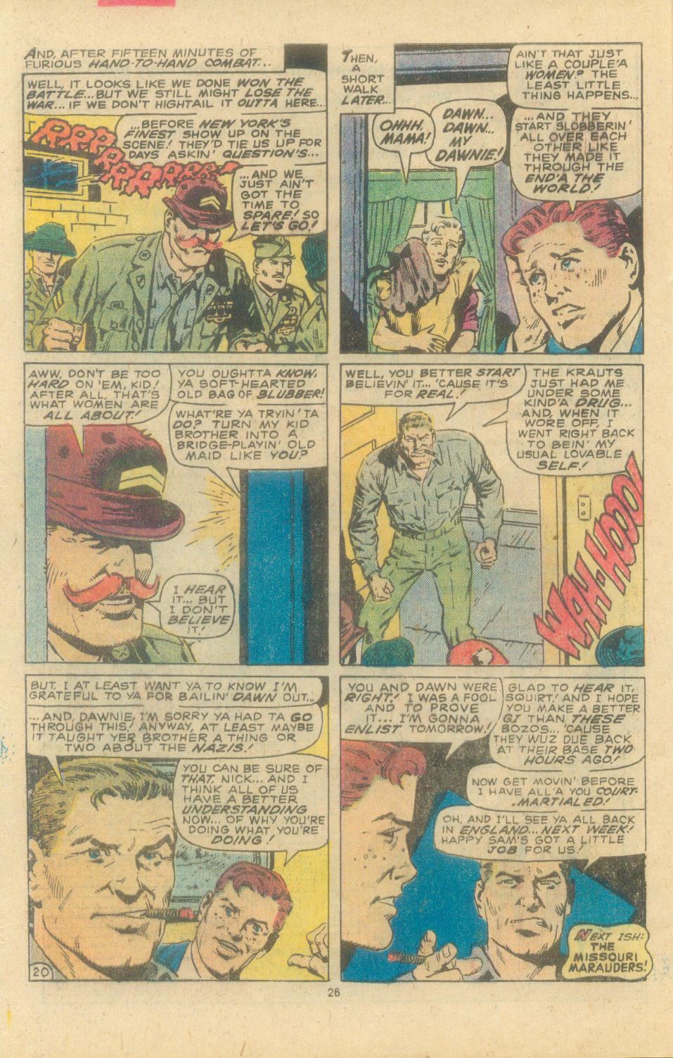 Read online Sgt. Fury comic -  Issue #163 - 28