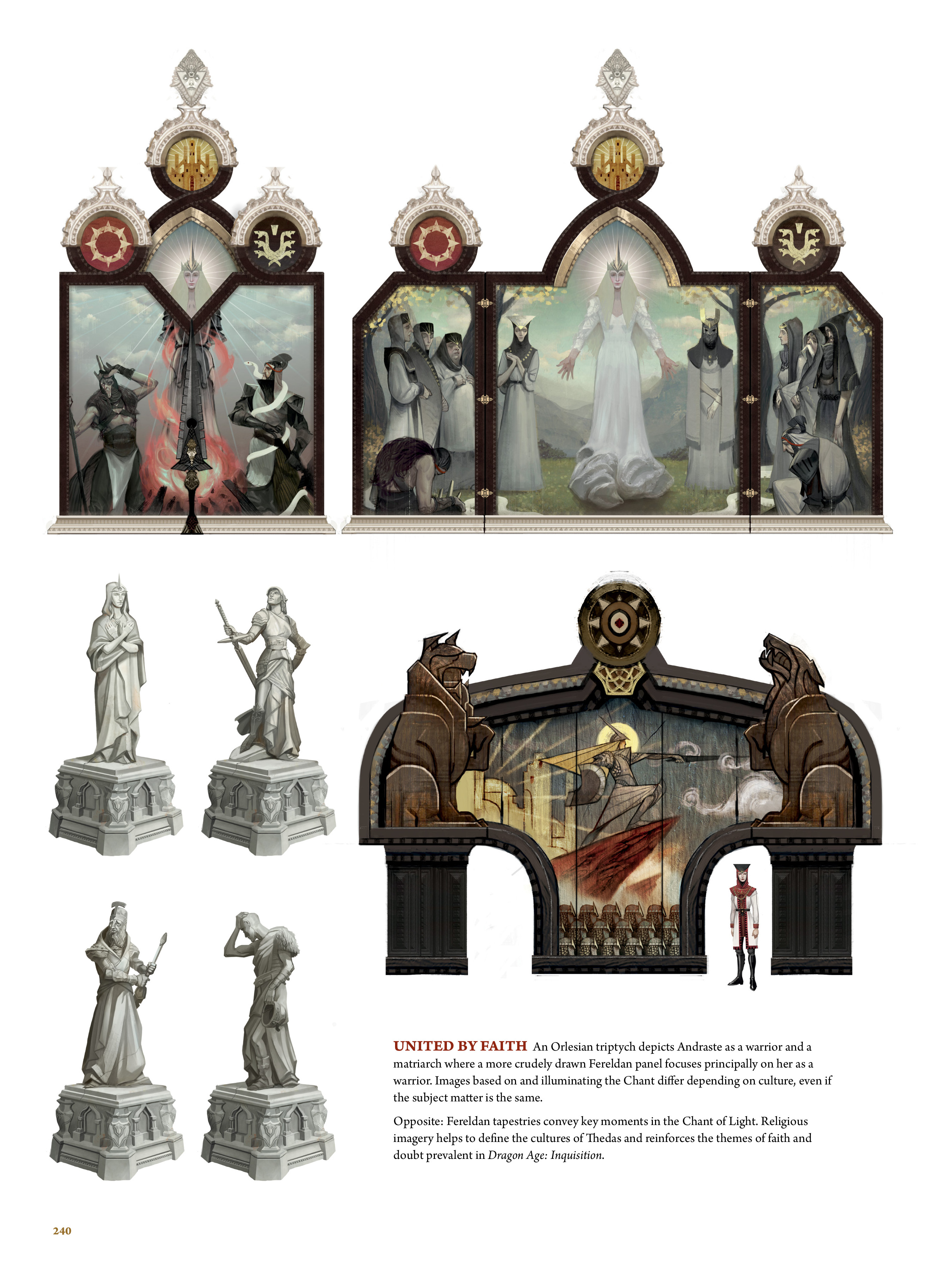 Read online The Art of Dragon Age: Inquisition comic -  Issue # TPB (Part 3) - 8