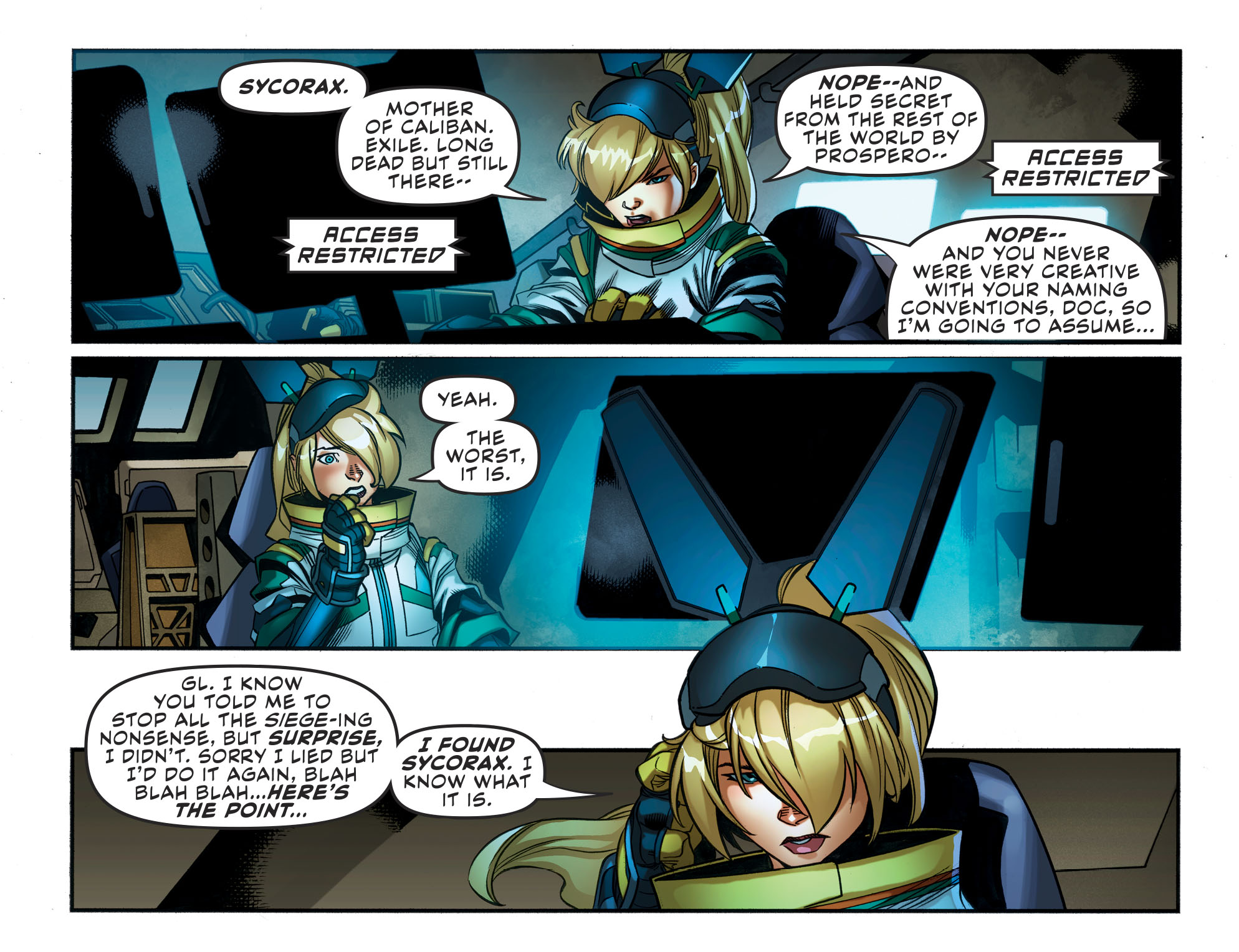 Read online gen:Lock comic -  Issue #9 - 18