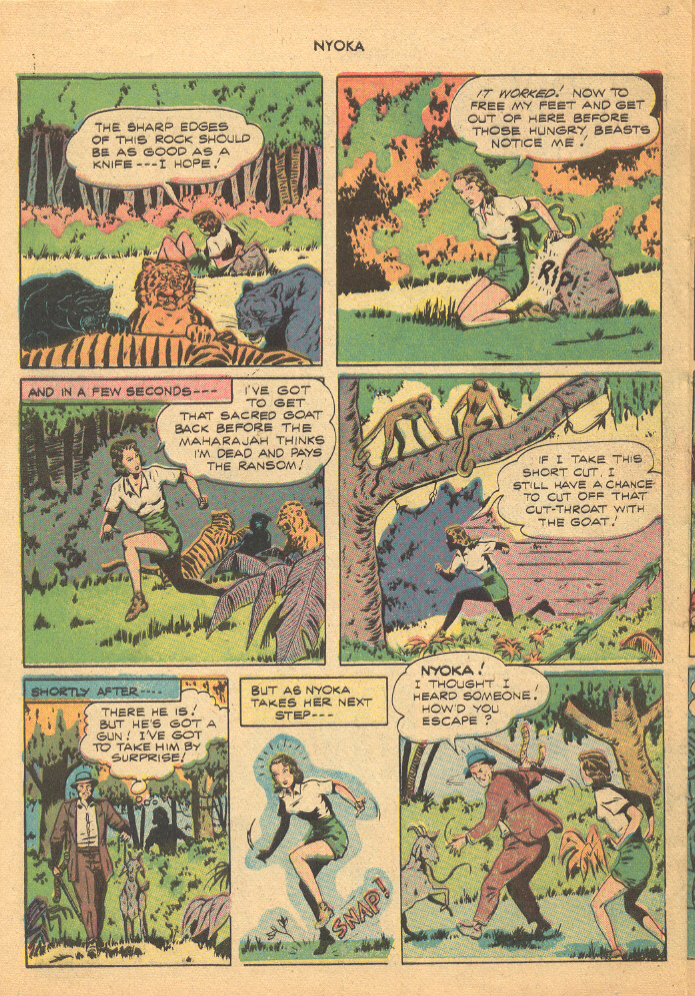Read online Nyoka the Jungle Girl (1945) comic -  Issue #15 - 28