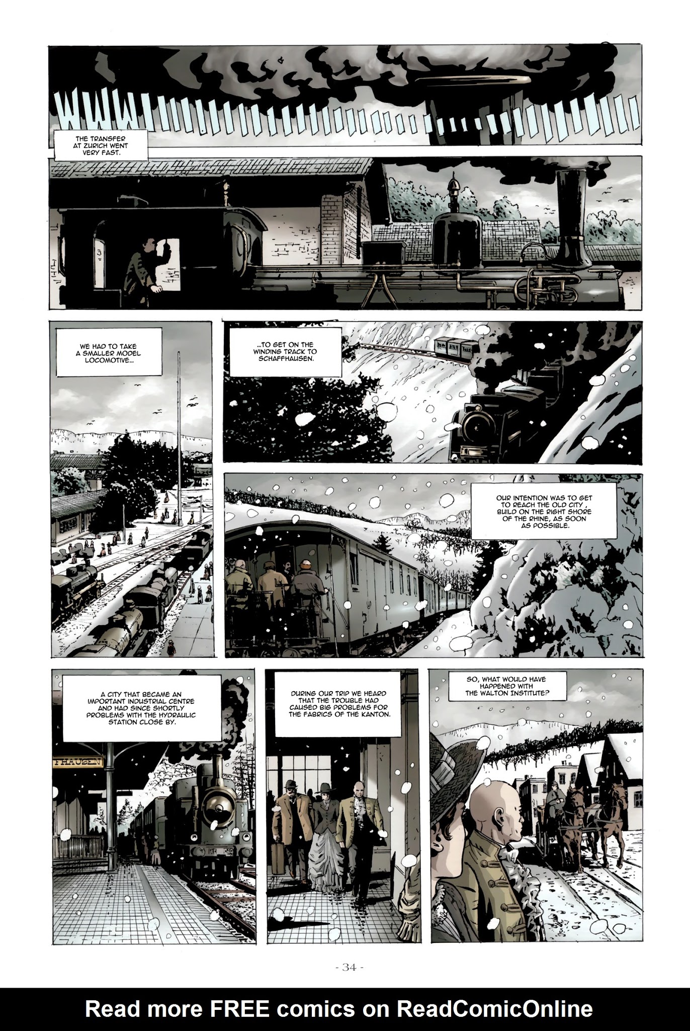 Read online Mister Hyde contre Frankenstein comic -  Issue #1 - 35