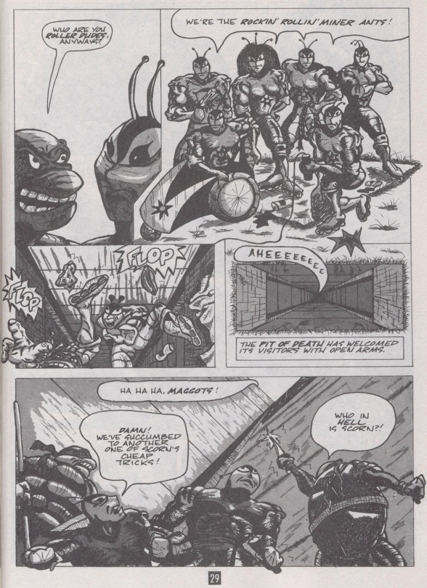 Read online Teenage Mutant Ninja Turtles (1984) comic -  Issue #40 - 26