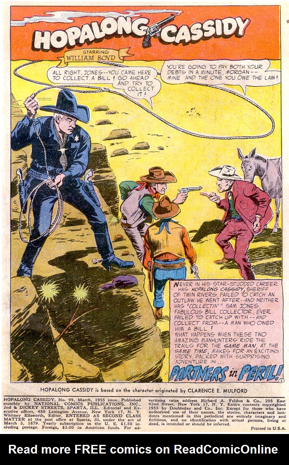 Read online Hopalong Cassidy comic -  Issue #99 - 3