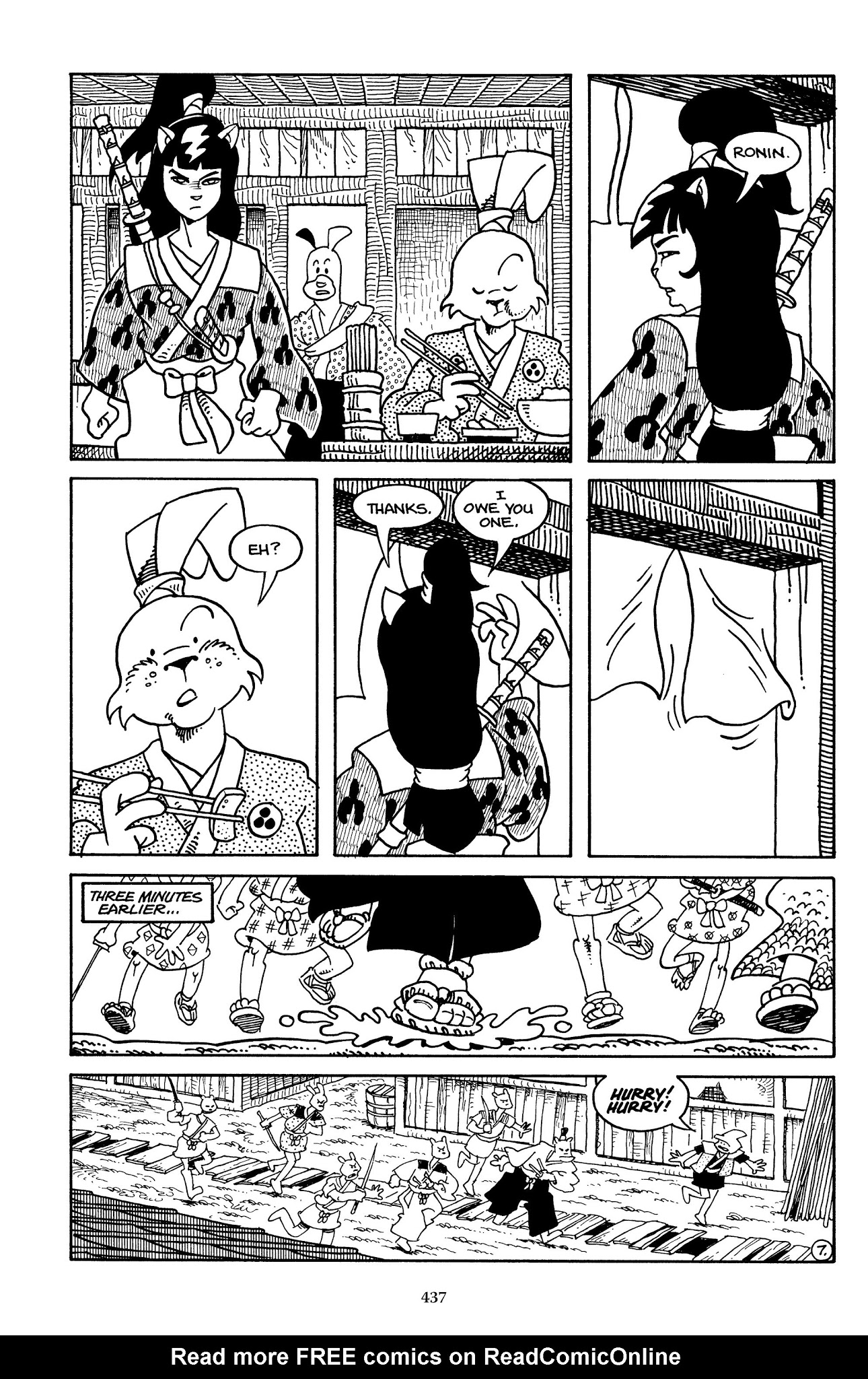Read online The Usagi Yojimbo Saga comic -  Issue # TPB 1 - 427