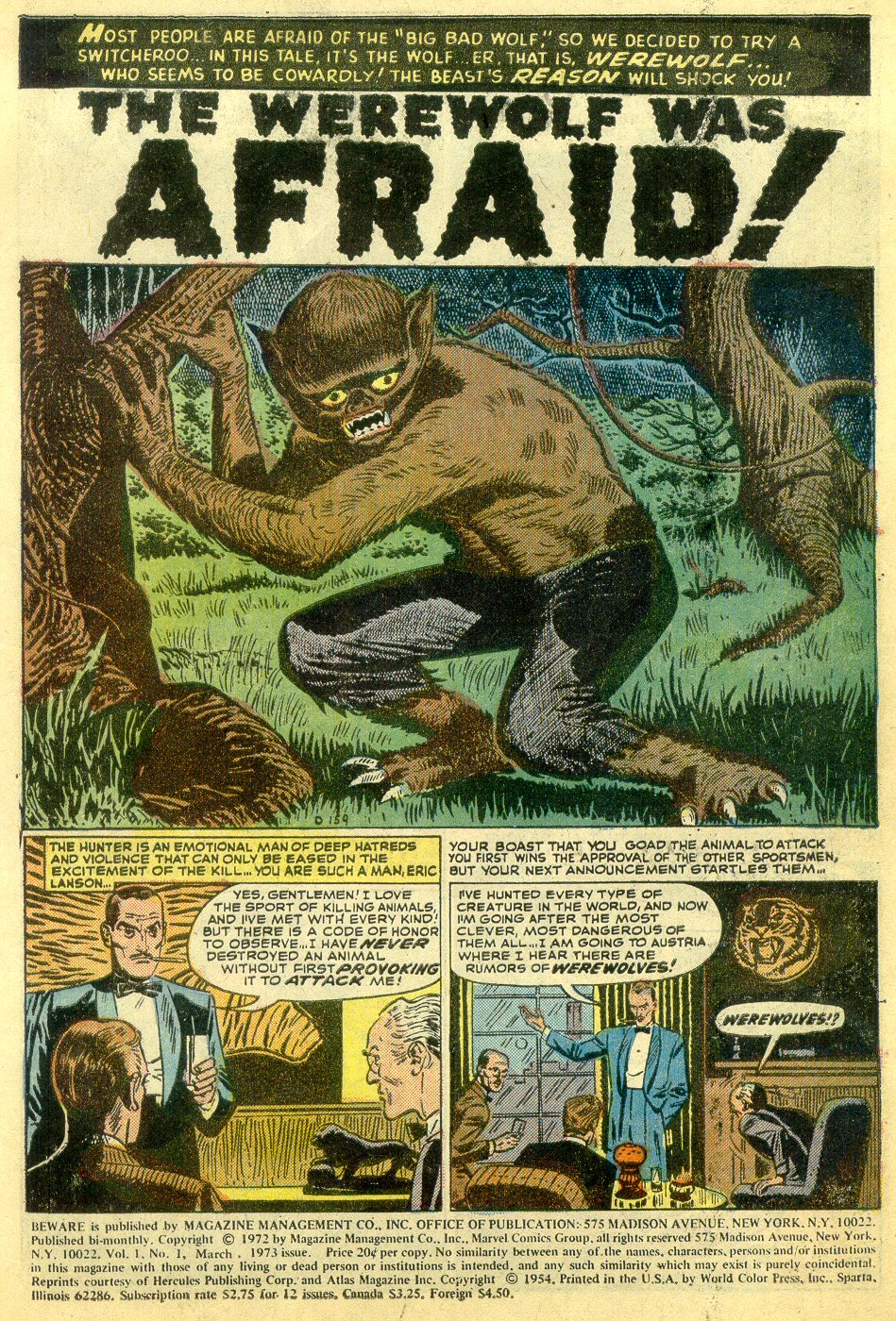 Read online Beware! (1973) comic -  Issue #1 - 3