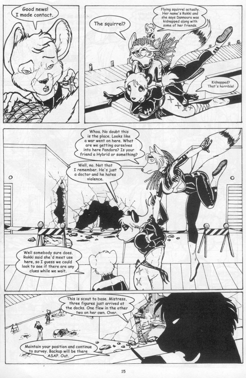 Read online Extinctioners comic -  Issue #12 - 16