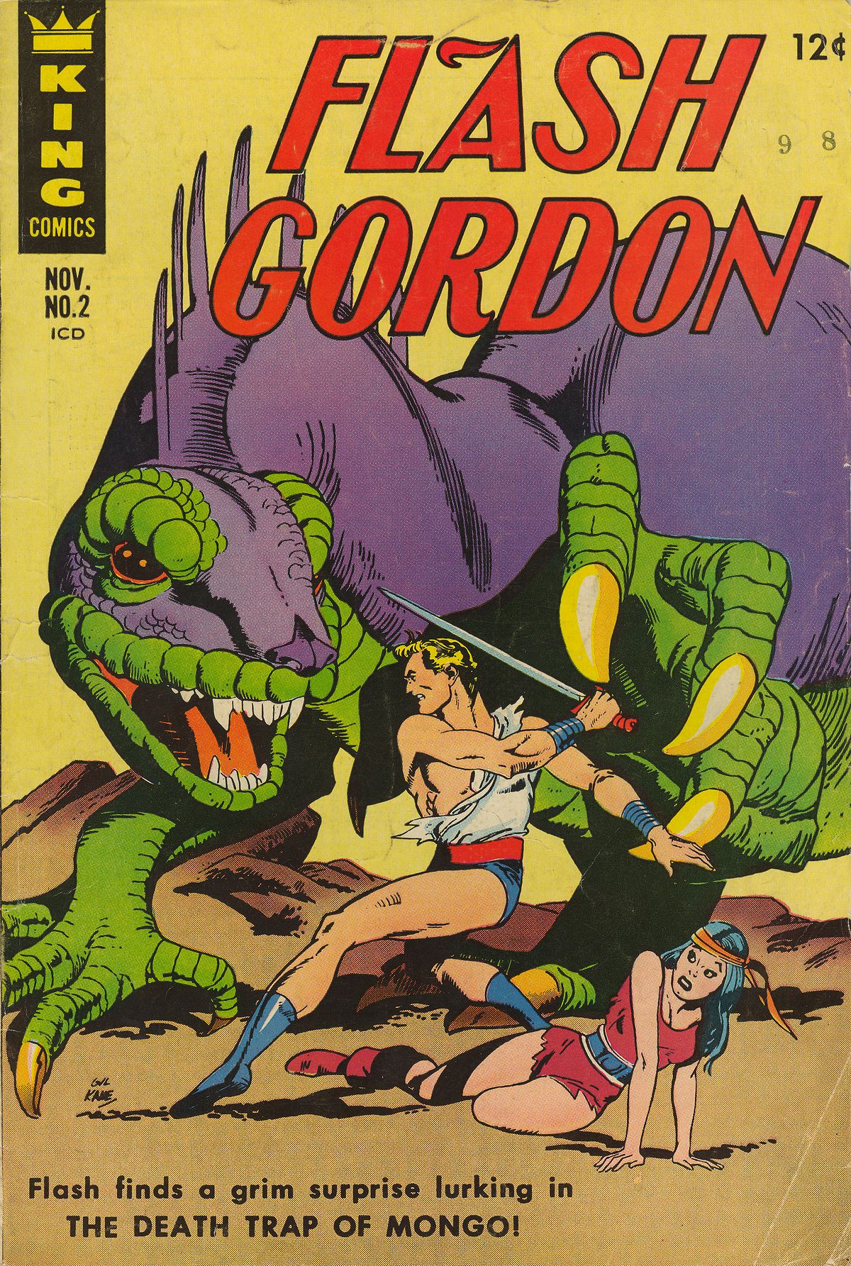 Read online Flash Gordon (1966) comic -  Issue #2 - 1