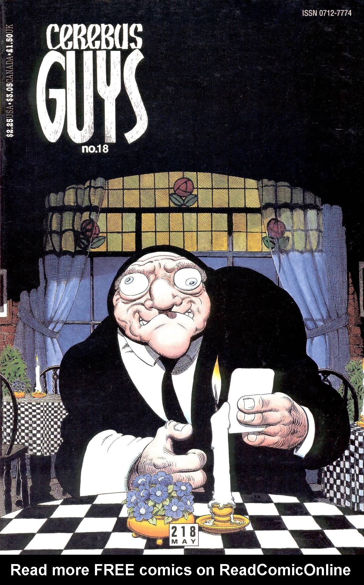 Read online Cerebus comic -  Issue #218 - 1