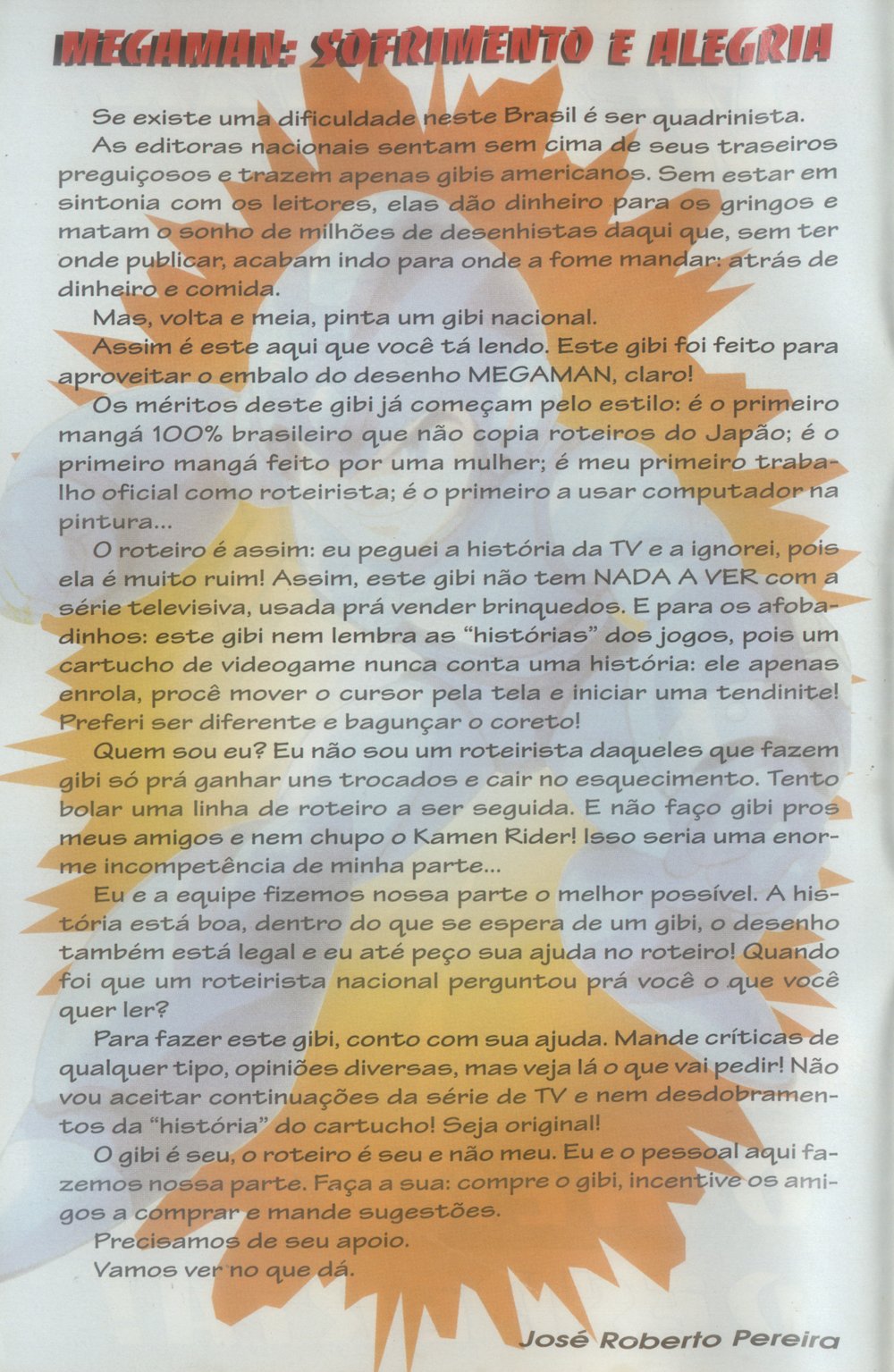 Read online Novas Aventuras de Megaman comic -  Issue #1 - 2