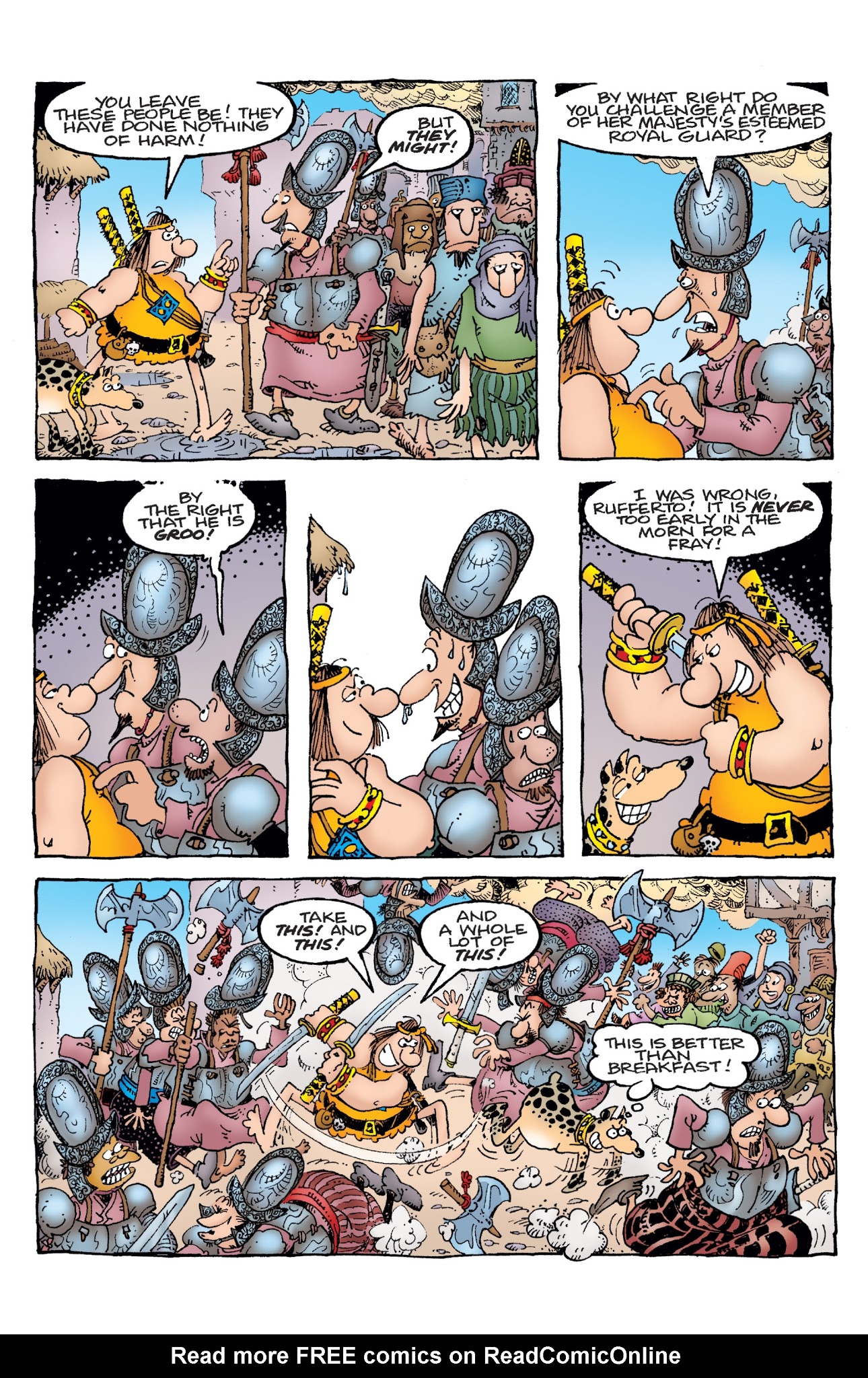 Read online Groo: Play of the Gods comic -  Issue #1 - 16