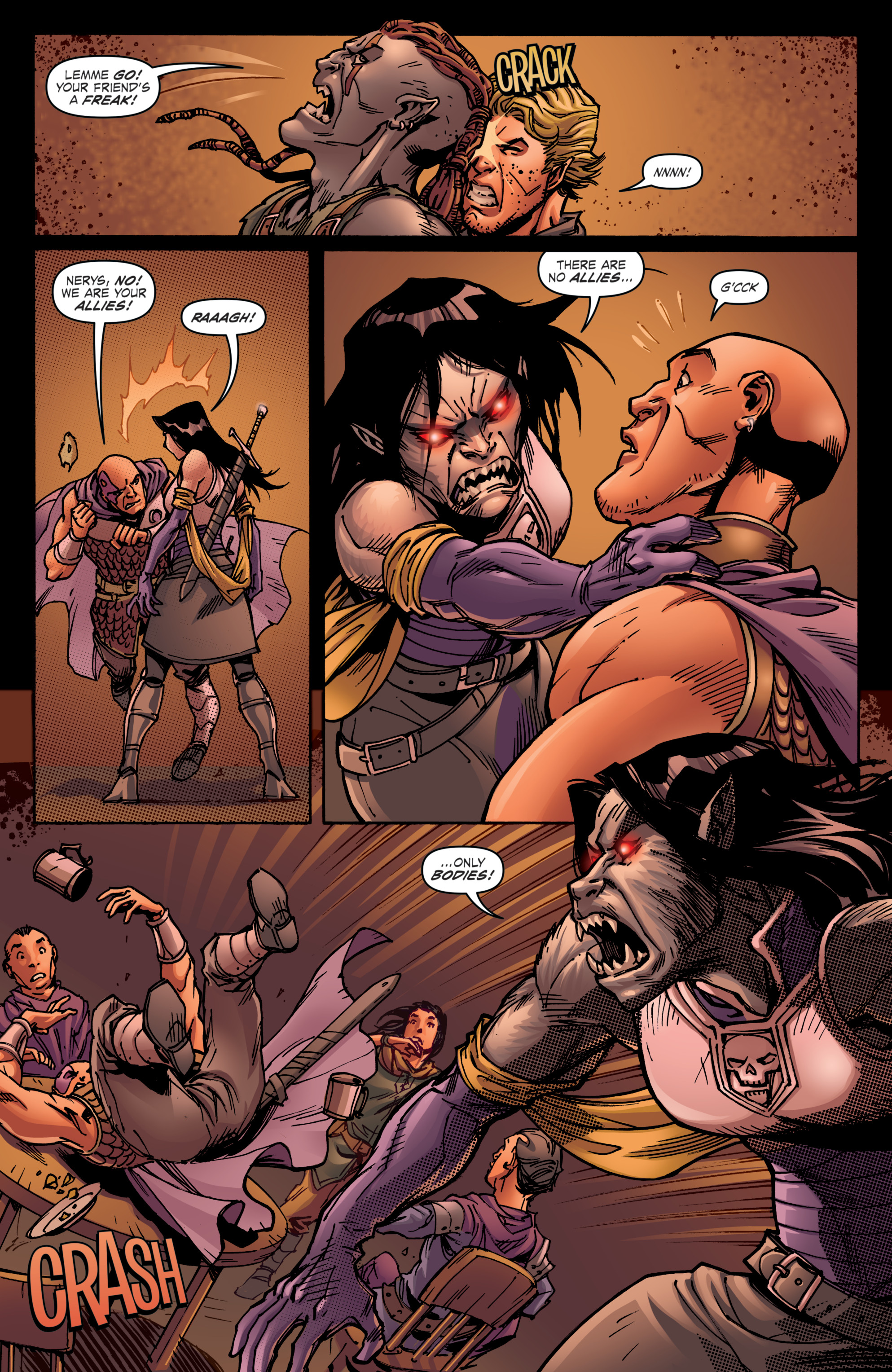 Read online Dungeons & Dragons: Evil At Baldur's Gate comic -  Issue # _TPB - 79