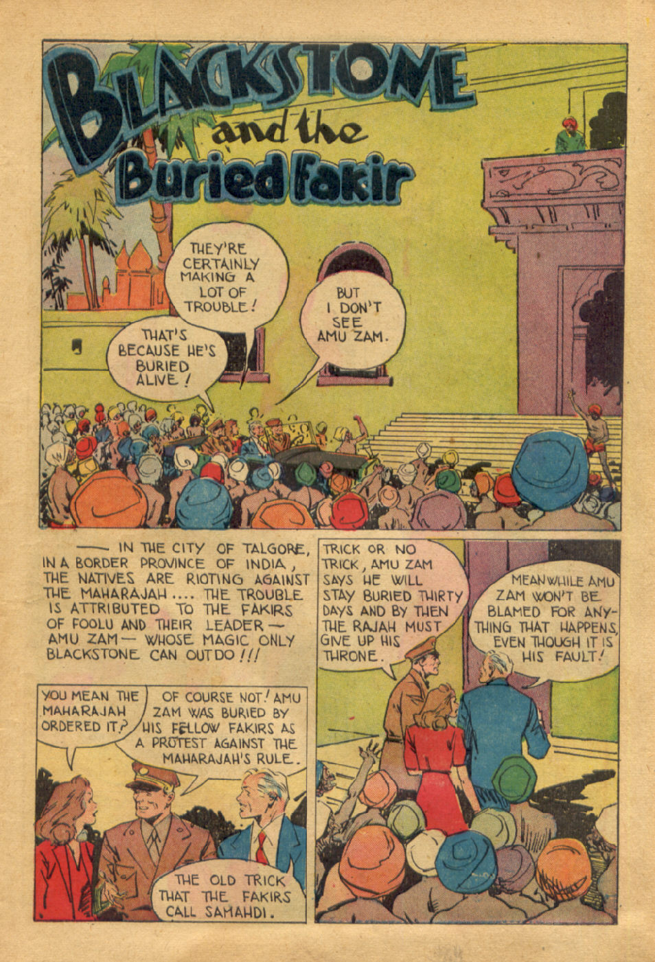 Read online Super-Magician Comics comic -  Issue #29 - 11