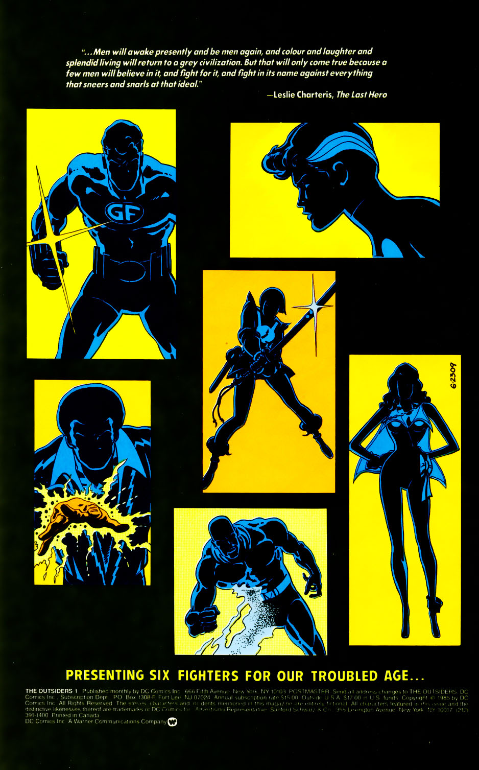 Read online Adventures of the Outsiders comic -  Issue #39 - 2