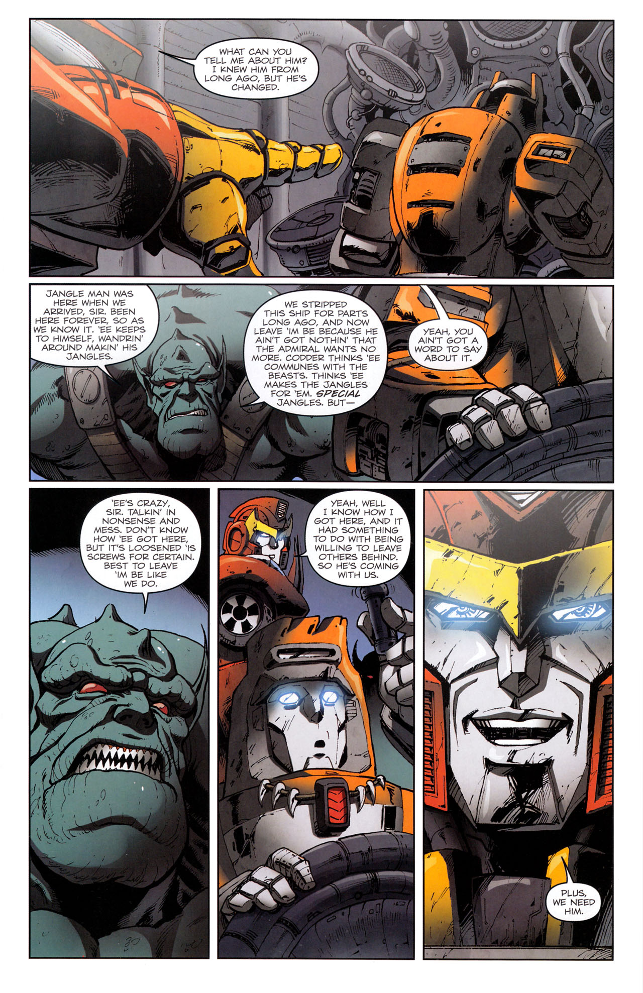 Read online The Transformers (2009) comic -  Issue #19 - 21