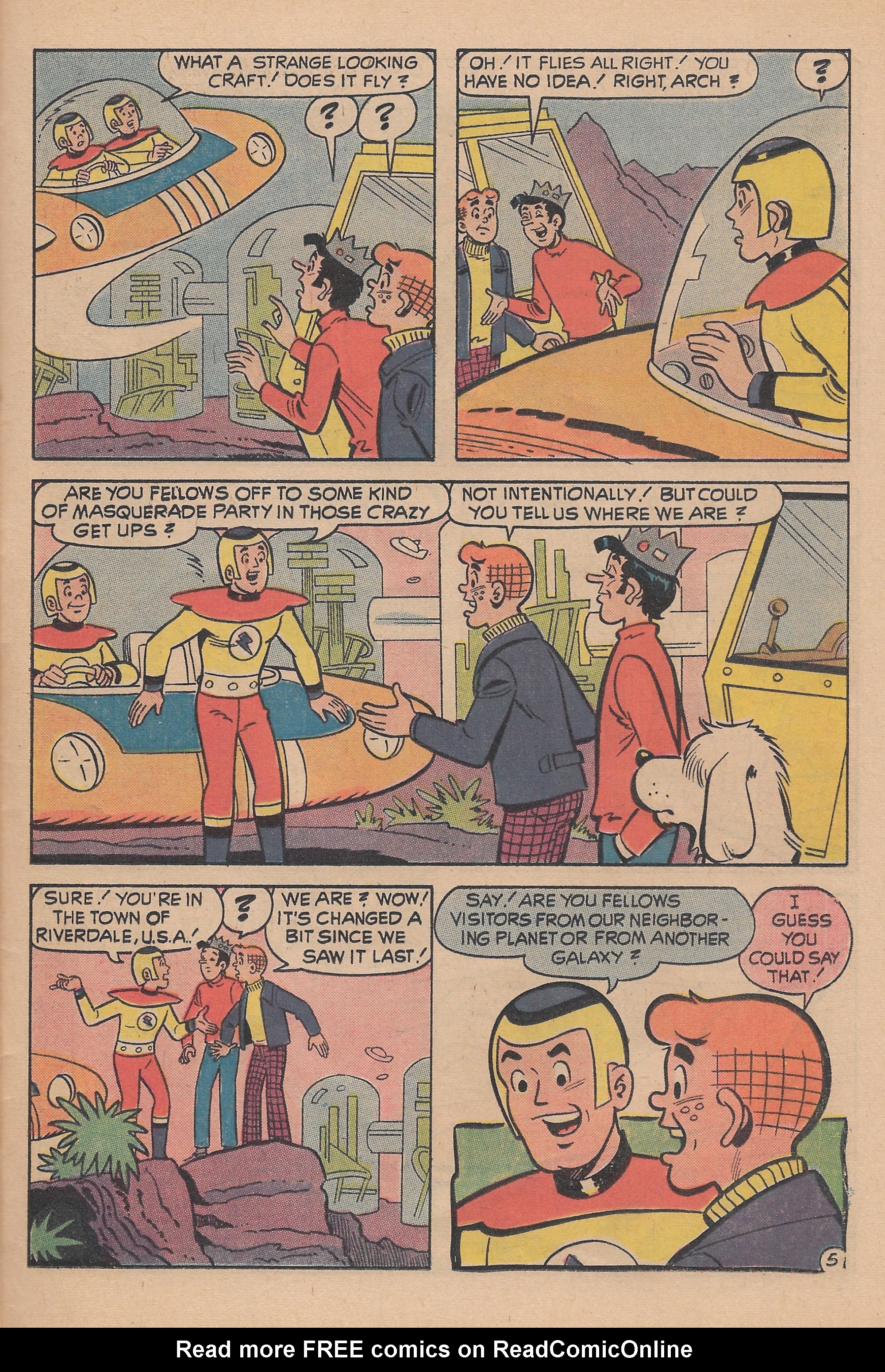 Read online Archie's TV Laugh-Out comic -  Issue #13 - 39