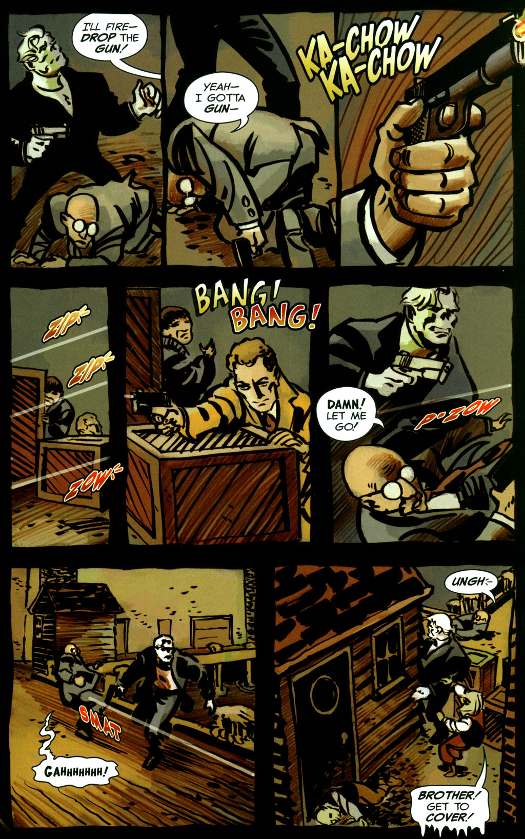 Read online Frankenstein Mobster comic -  Issue #4 - 5