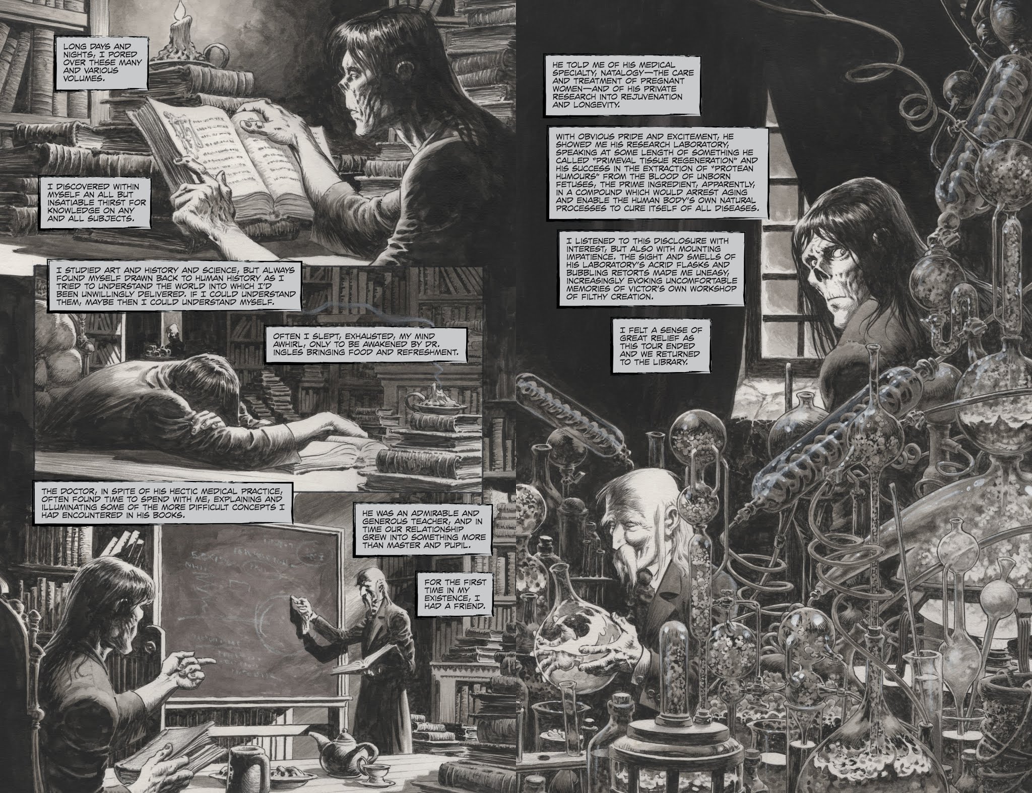 Read online Frankenstein Alive, Alive! comic -  Issue # _TPB - 31