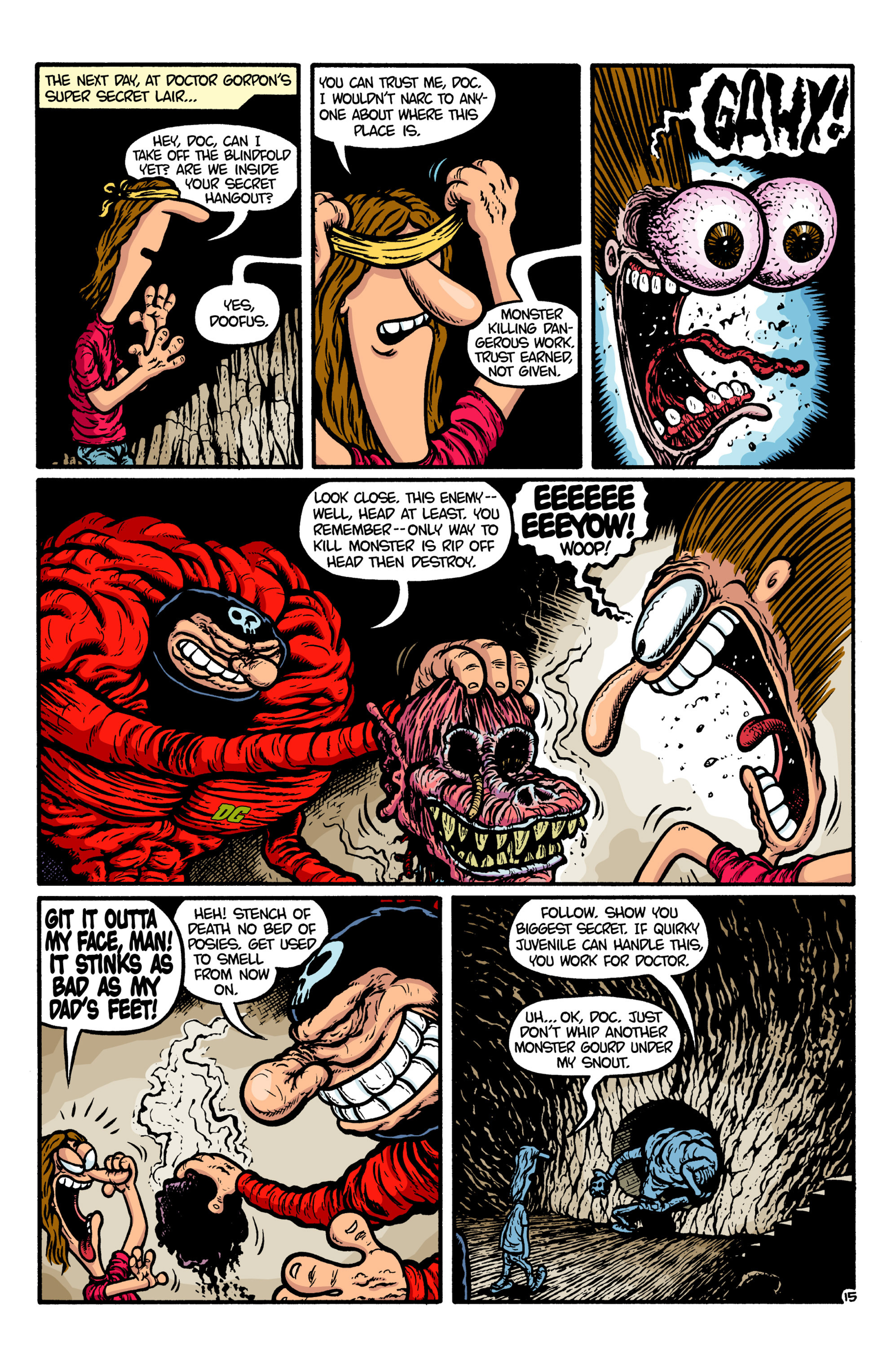 Read online Doctor Gorpon comic -  Issue #2 - 17