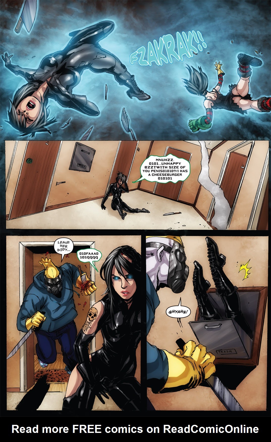 Read online Hack/Slash Annual - Suicide Girls Annual comic -  Issue # Full - 33