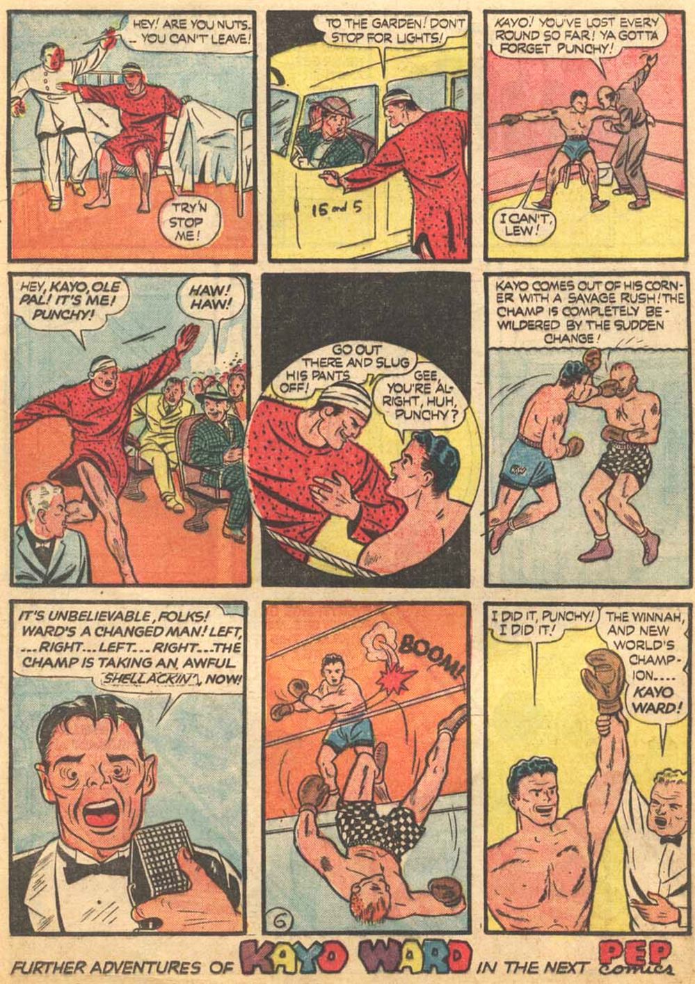 Read online Pep Comics comic -  Issue #13 - 60
