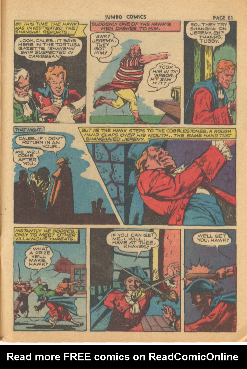 Read online Jumbo Comics comic -  Issue #33 - 63