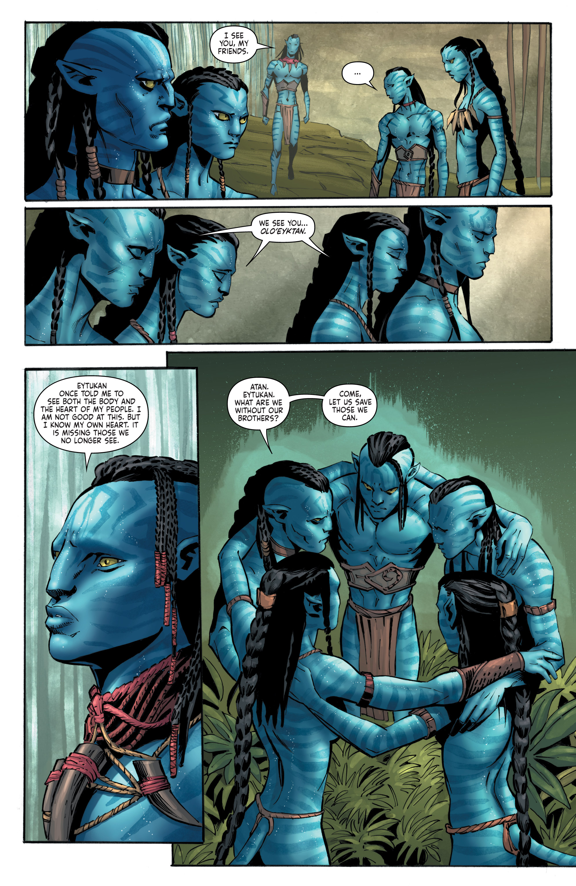 Read online Avatar: Tsu'tey's Path comic -  Issue #6 - 8