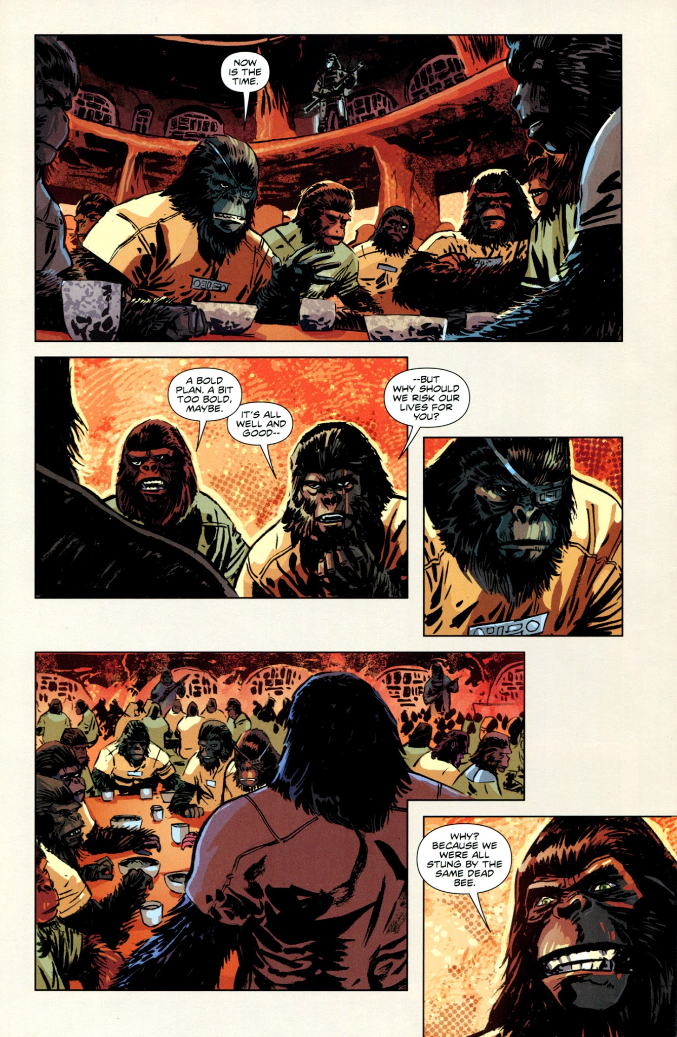 Read online Betrayal of the Planet of the Apes comic -  Issue #3 - 20